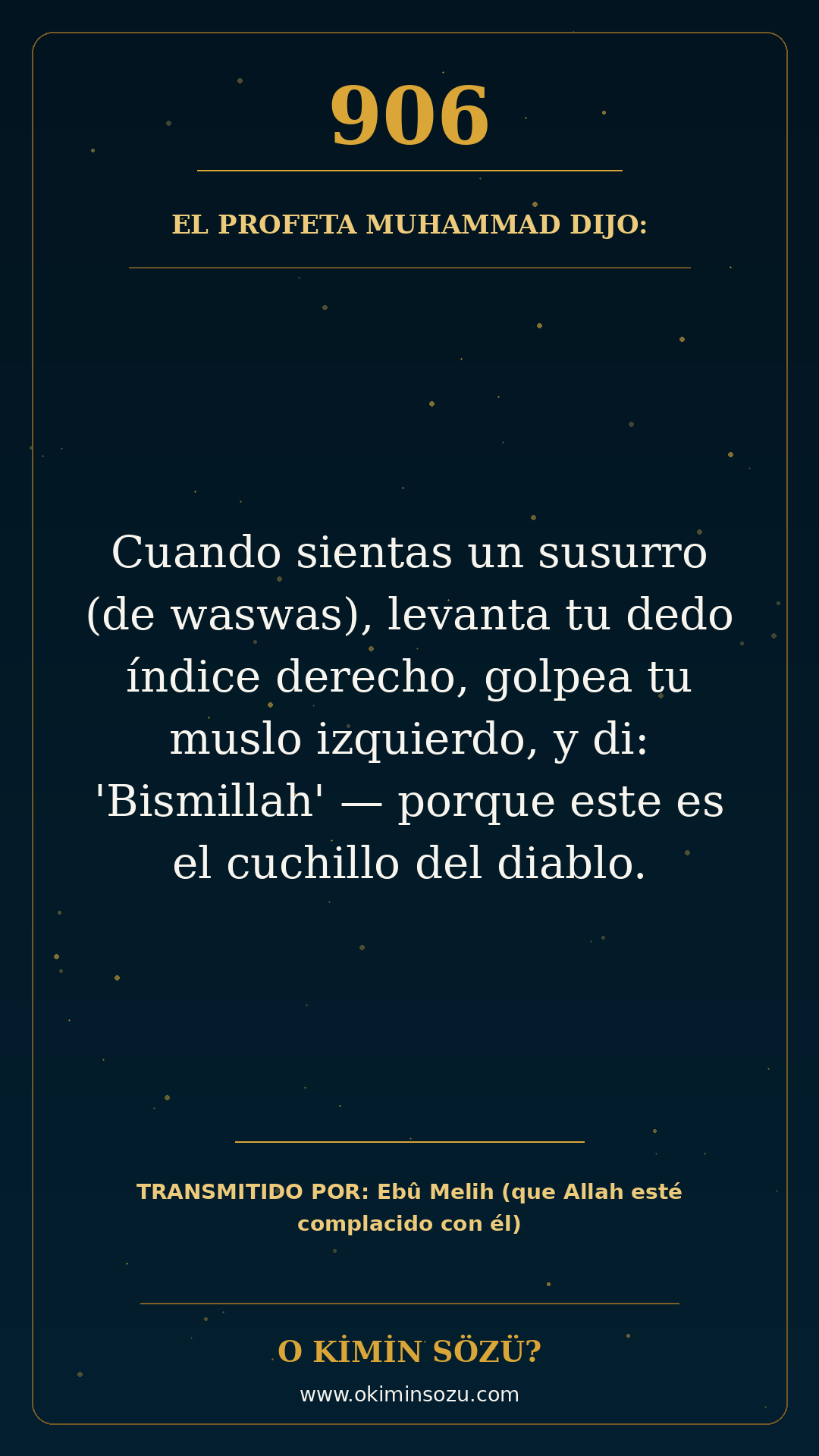 hadis 0906 es