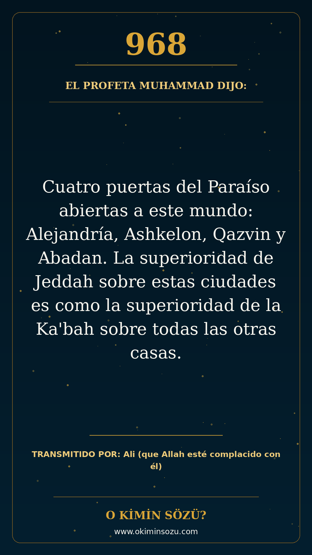 hadis 0968 es
