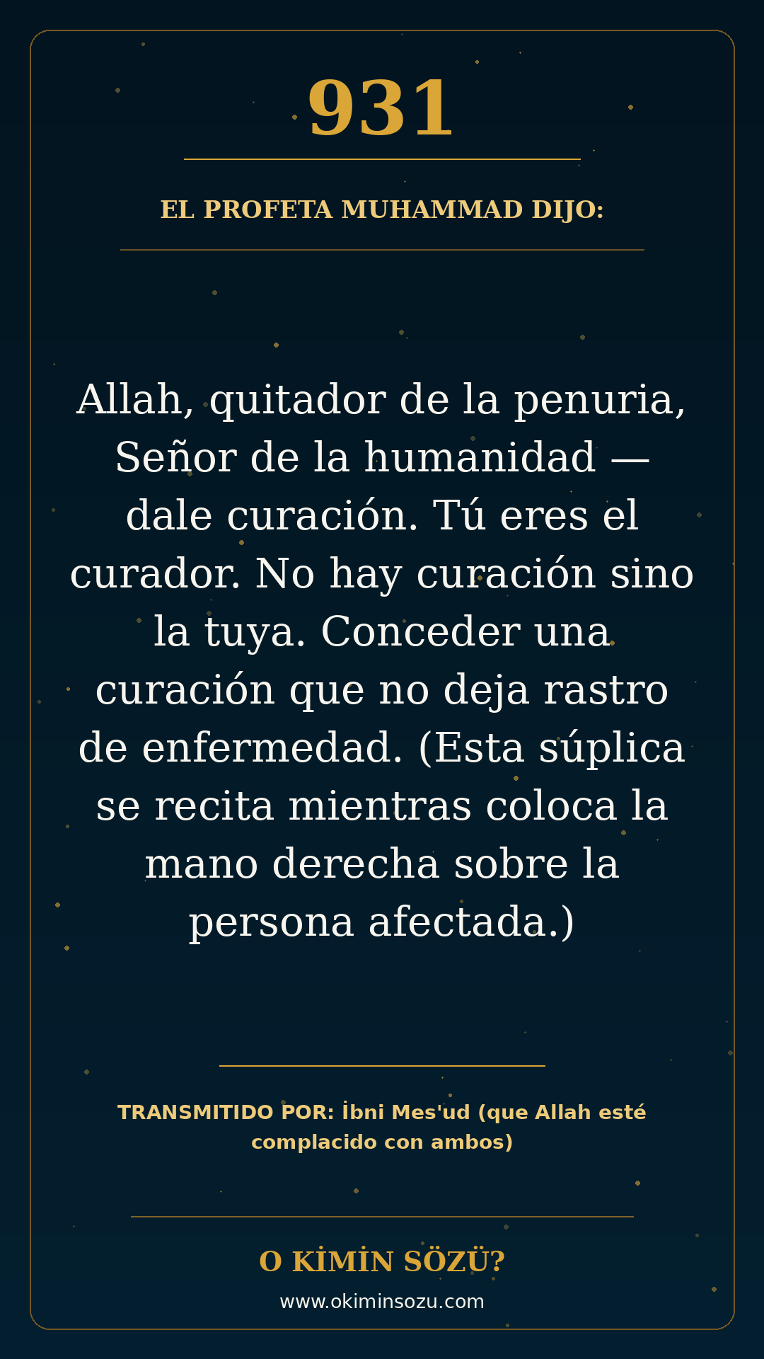 hadis 0931 es