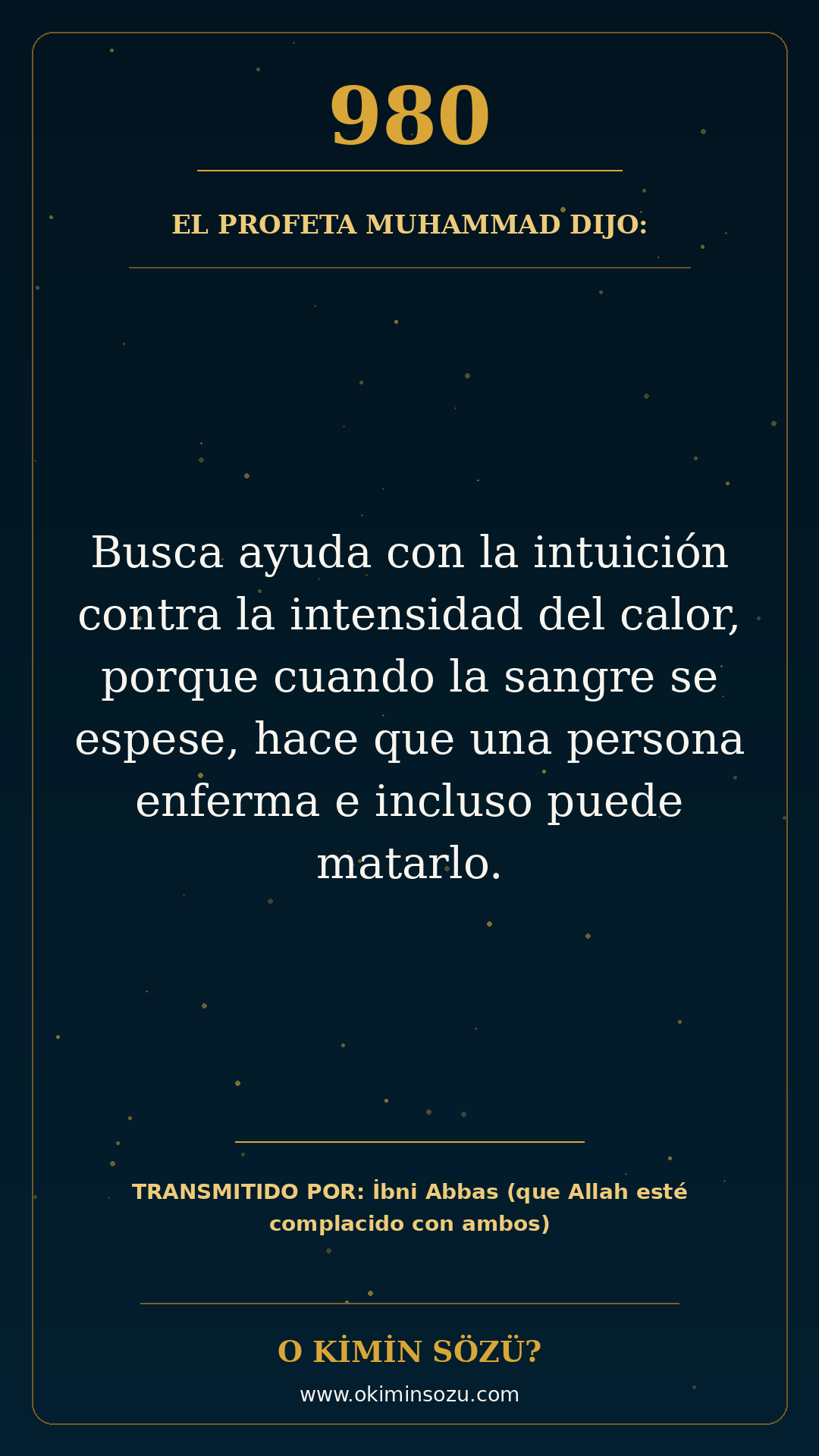 hadis 0980 es