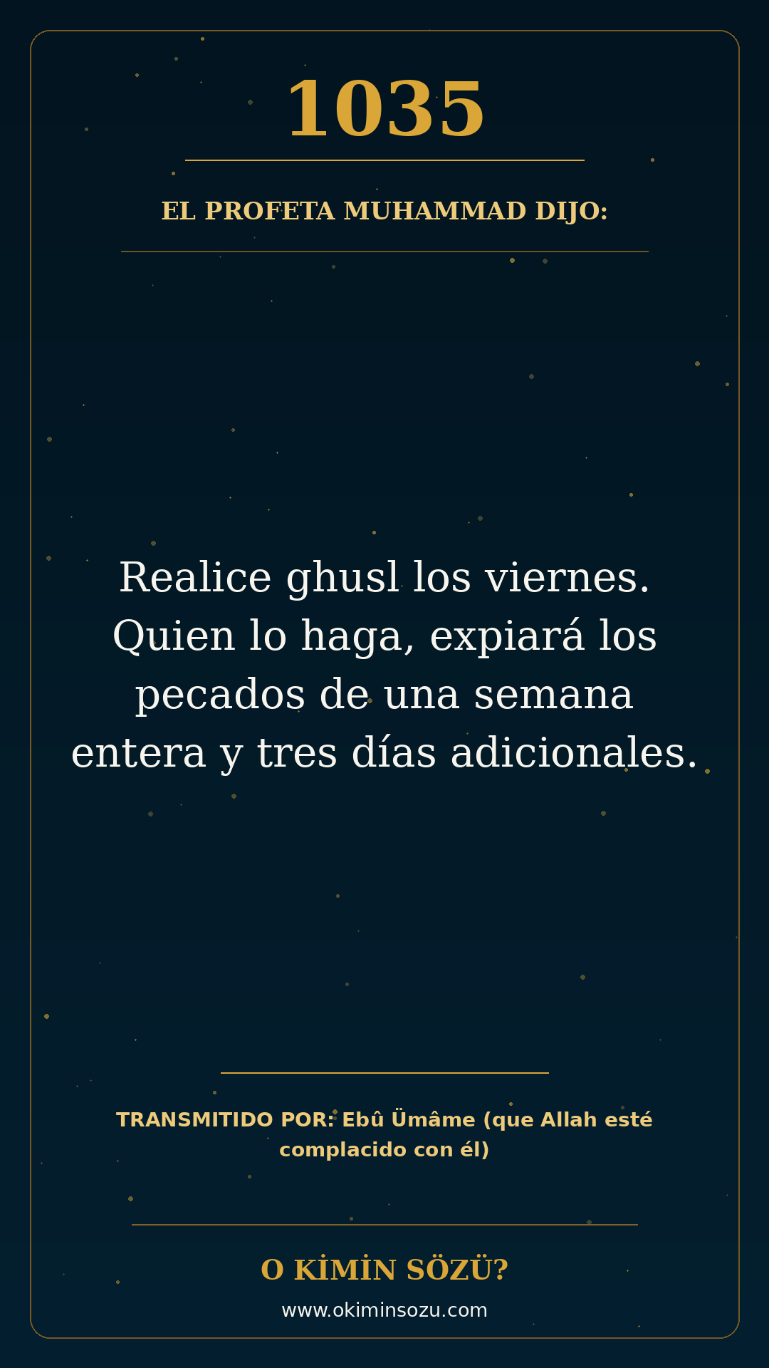 hadis 1035 es