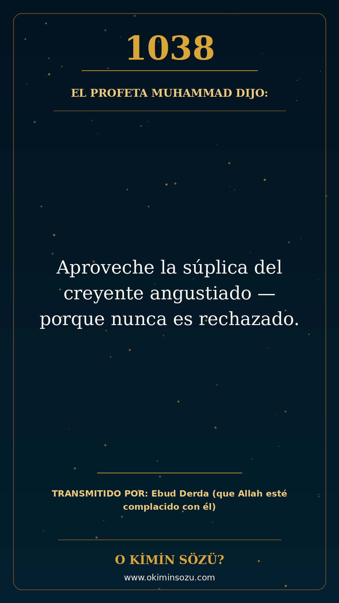 hadis 1038 es