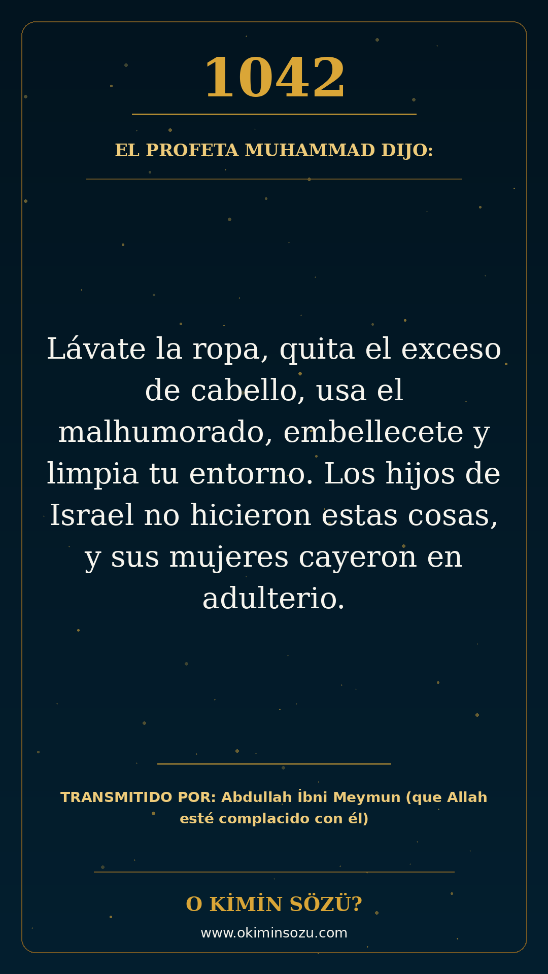 hadis 1042 es