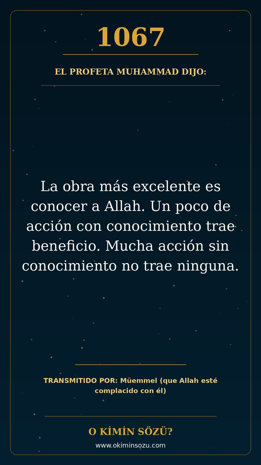 hadis 1067 es