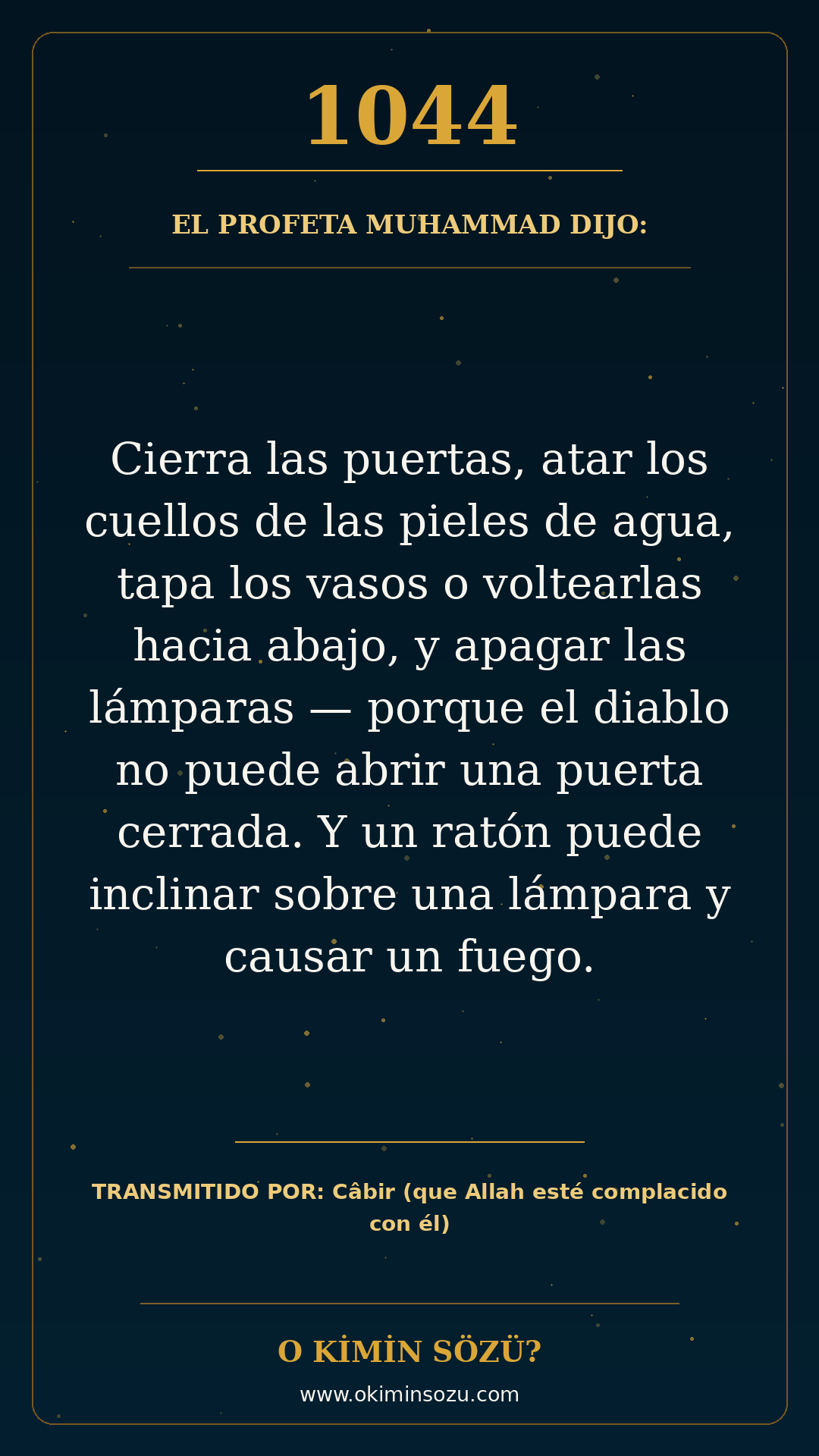 hadis 1044 es
