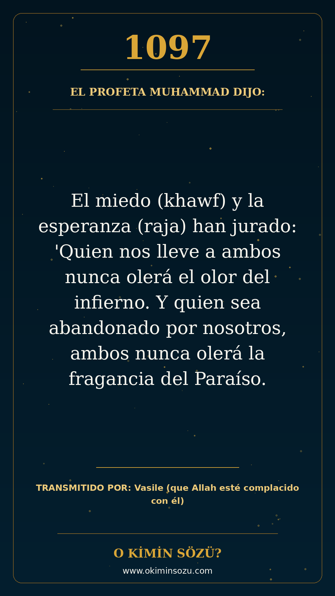 hadis 1097 es