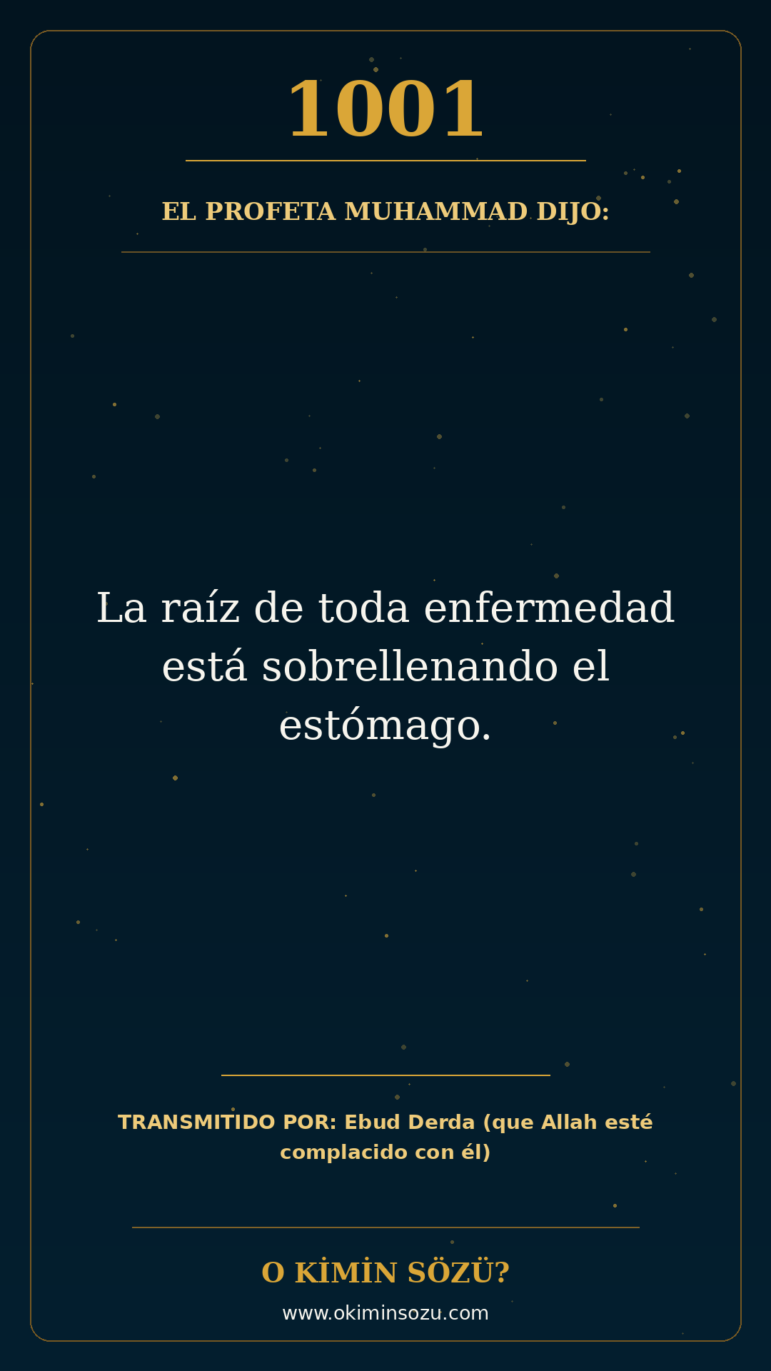 hadis 1001 es
