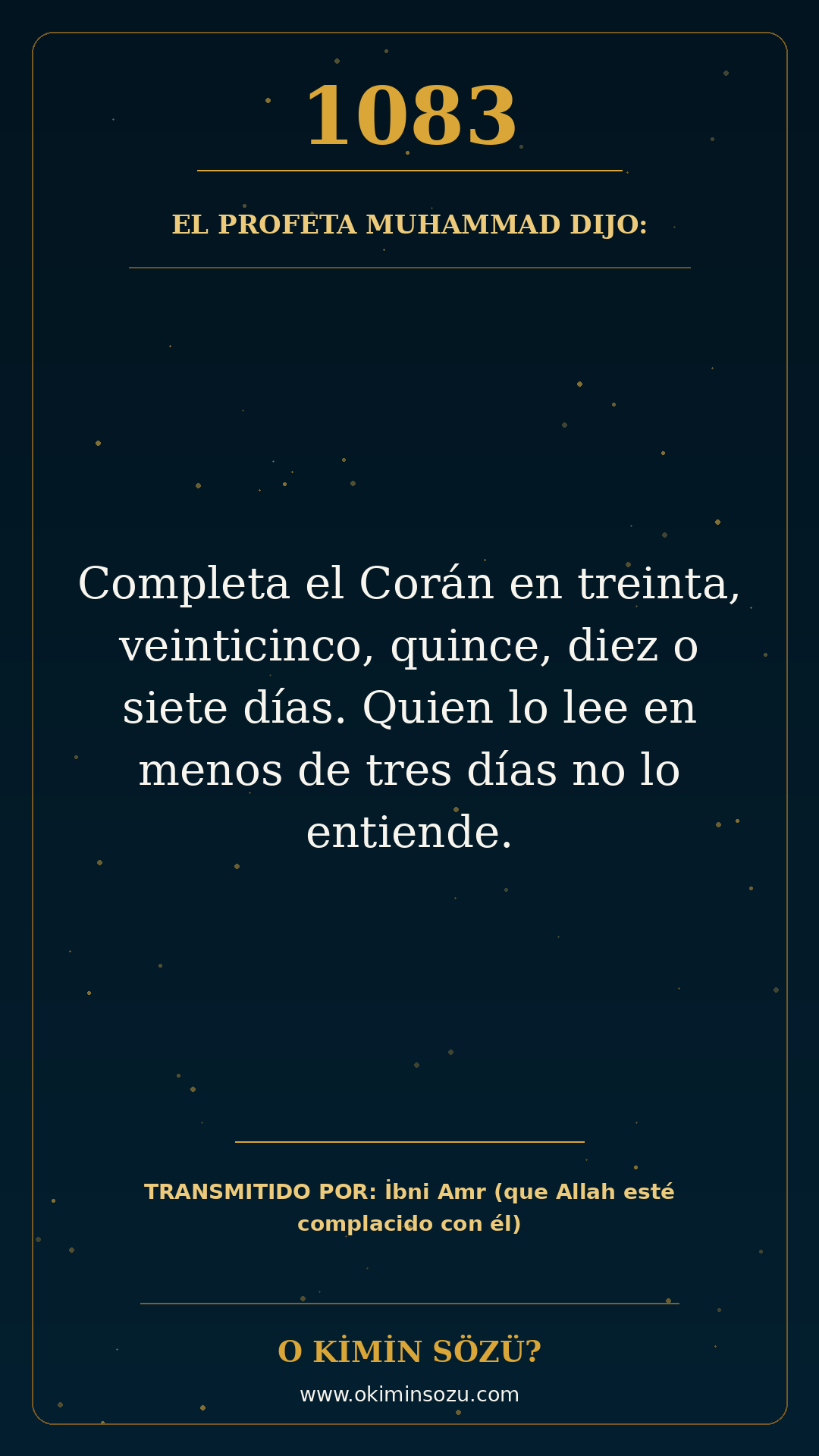 hadis 1083 es