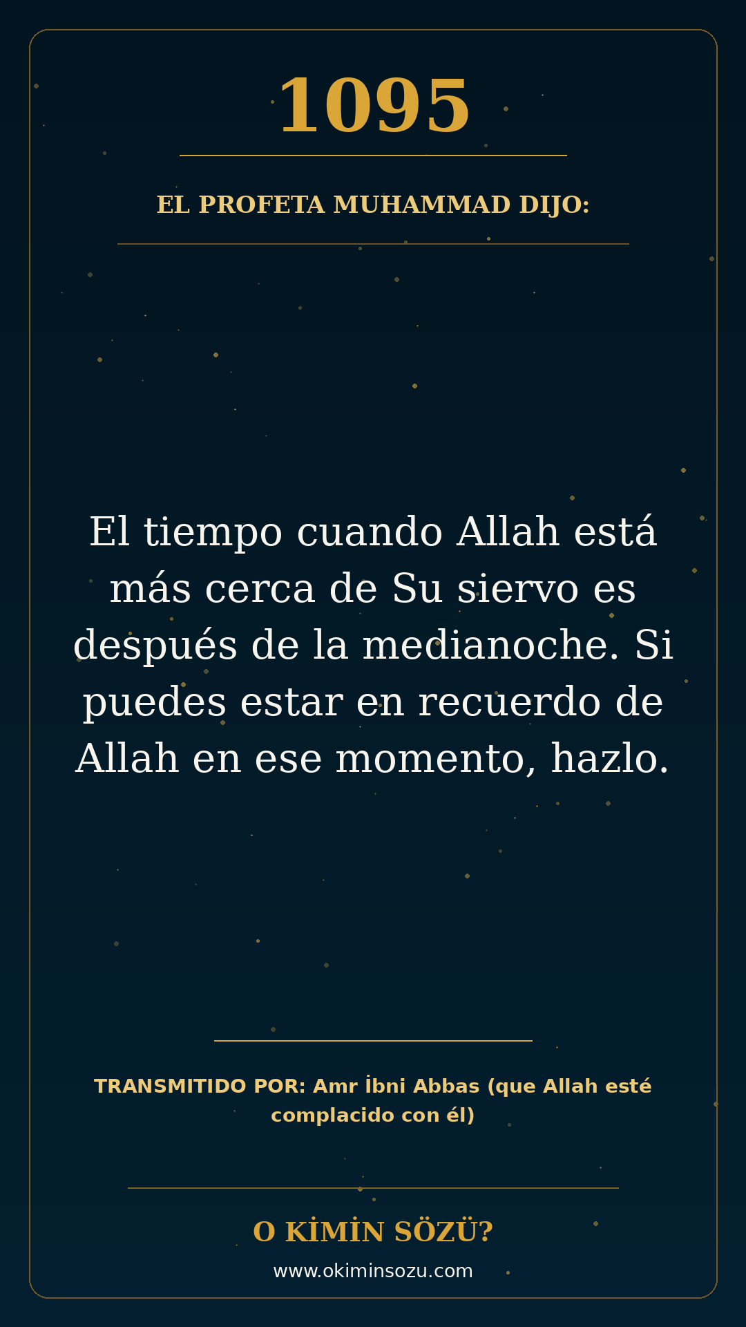 hadis 1095 es