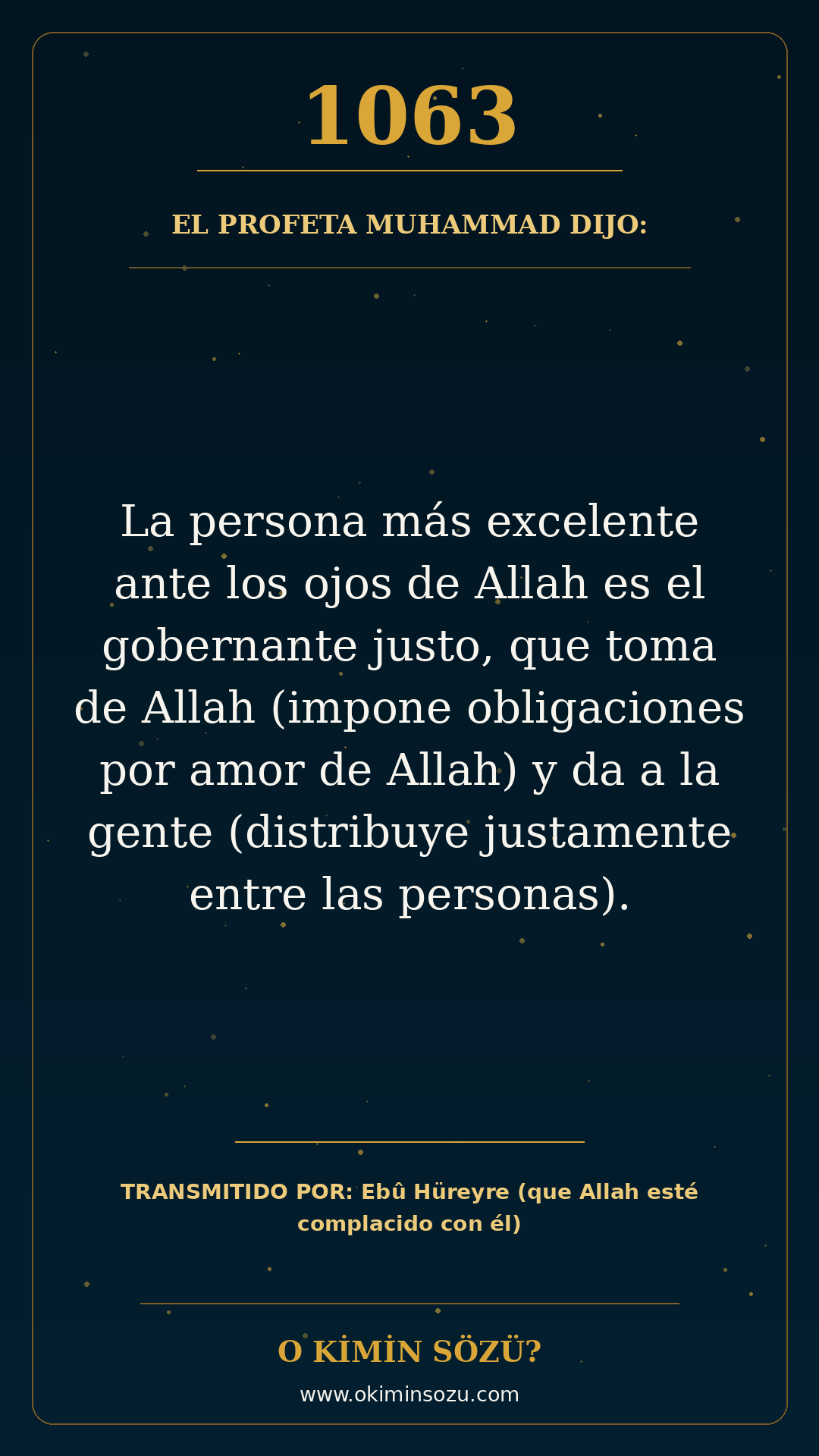 hadis 1063 es