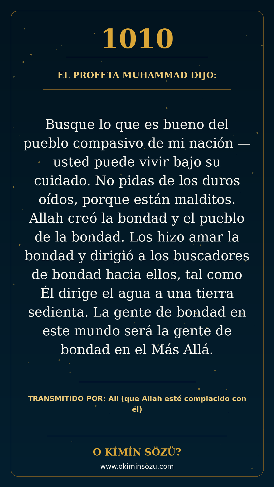 hadis 1010 es