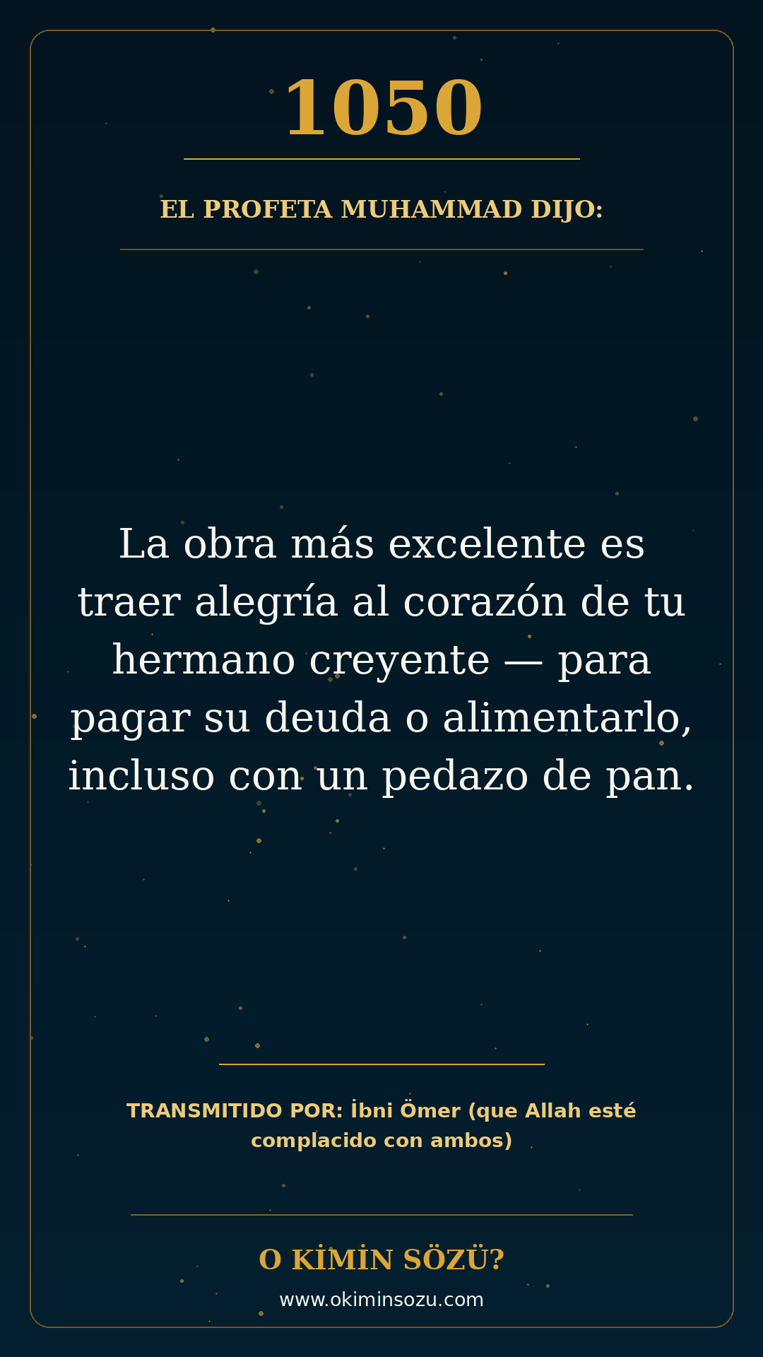 hadis 1050 es