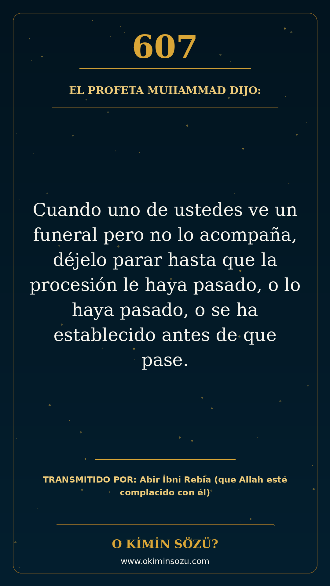hadis 0607 es