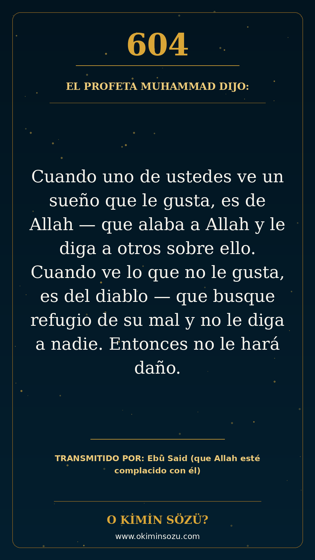 hadis 0604 es