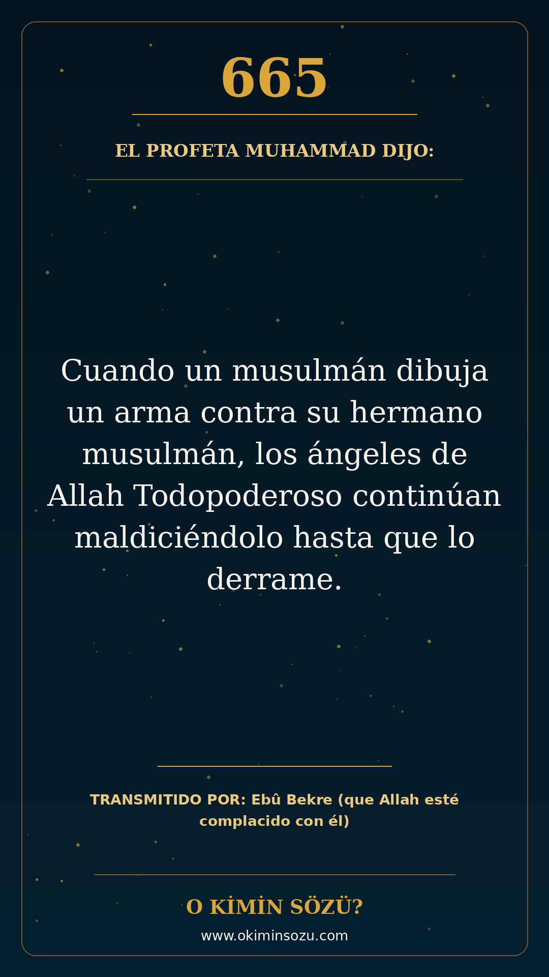 hadis 0665 es