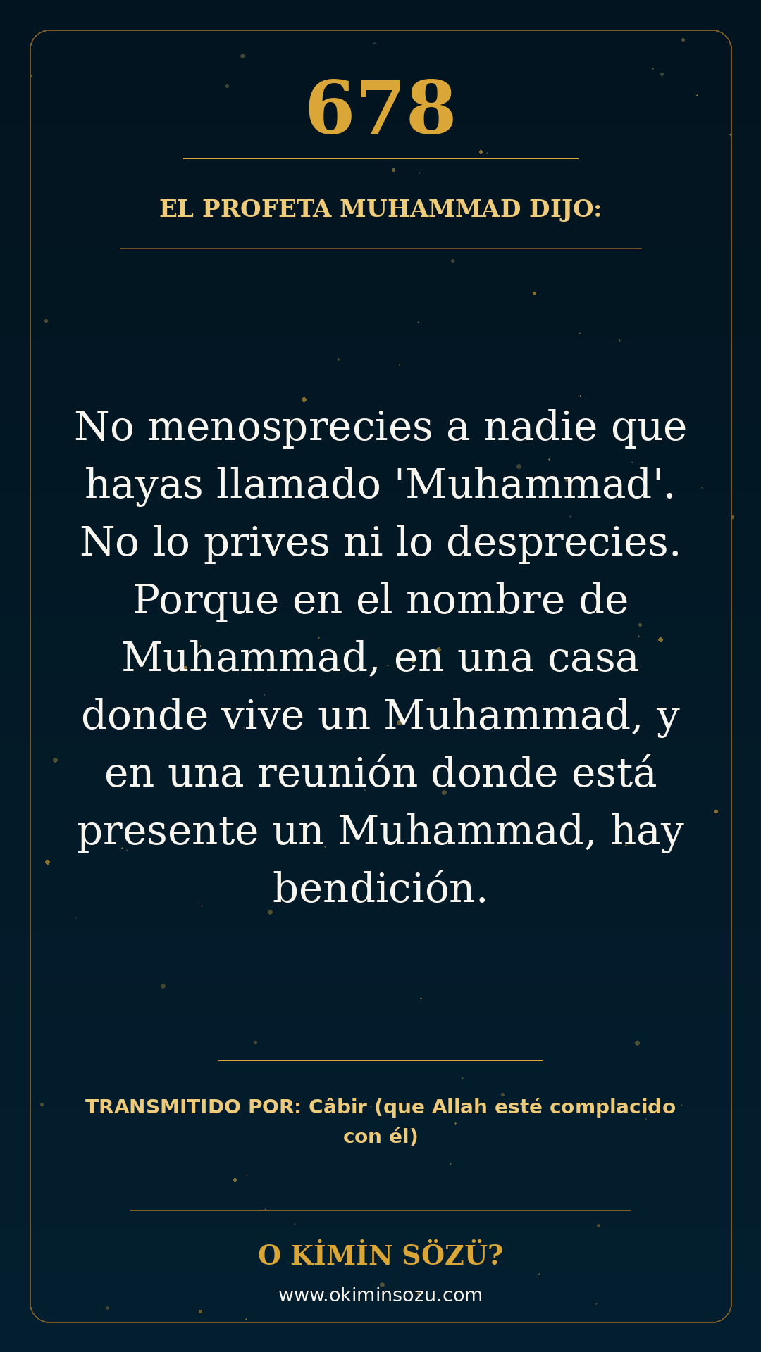 hadis 0678 es