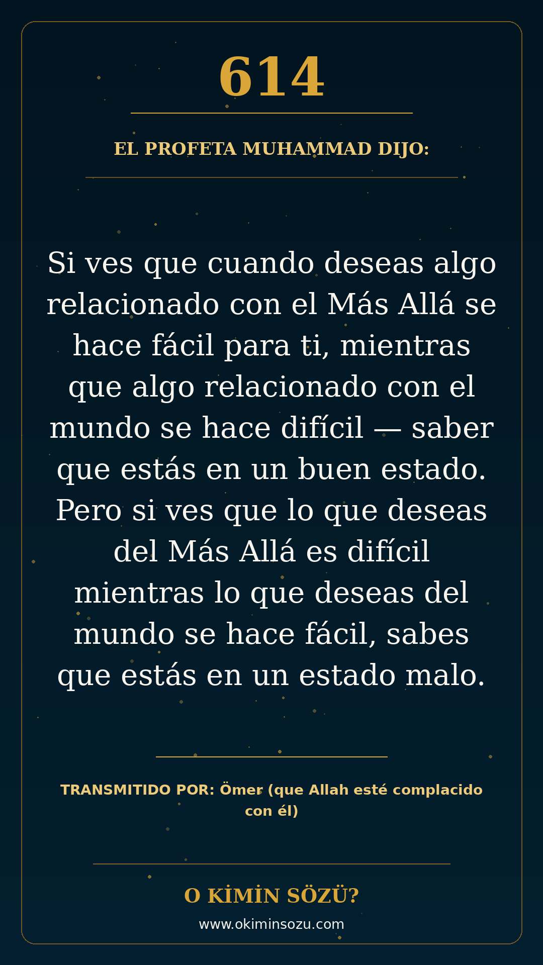 hadis 0614 es
