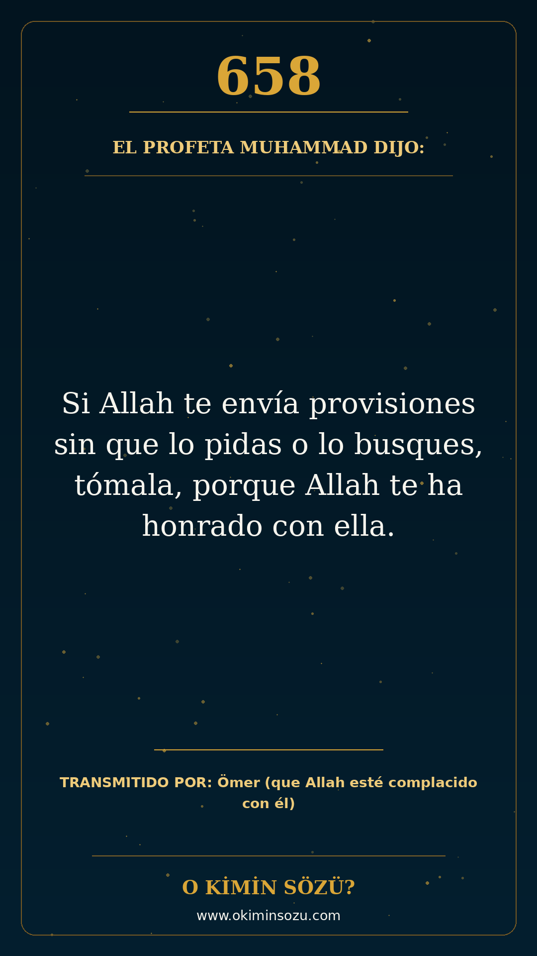 hadis 0658 es