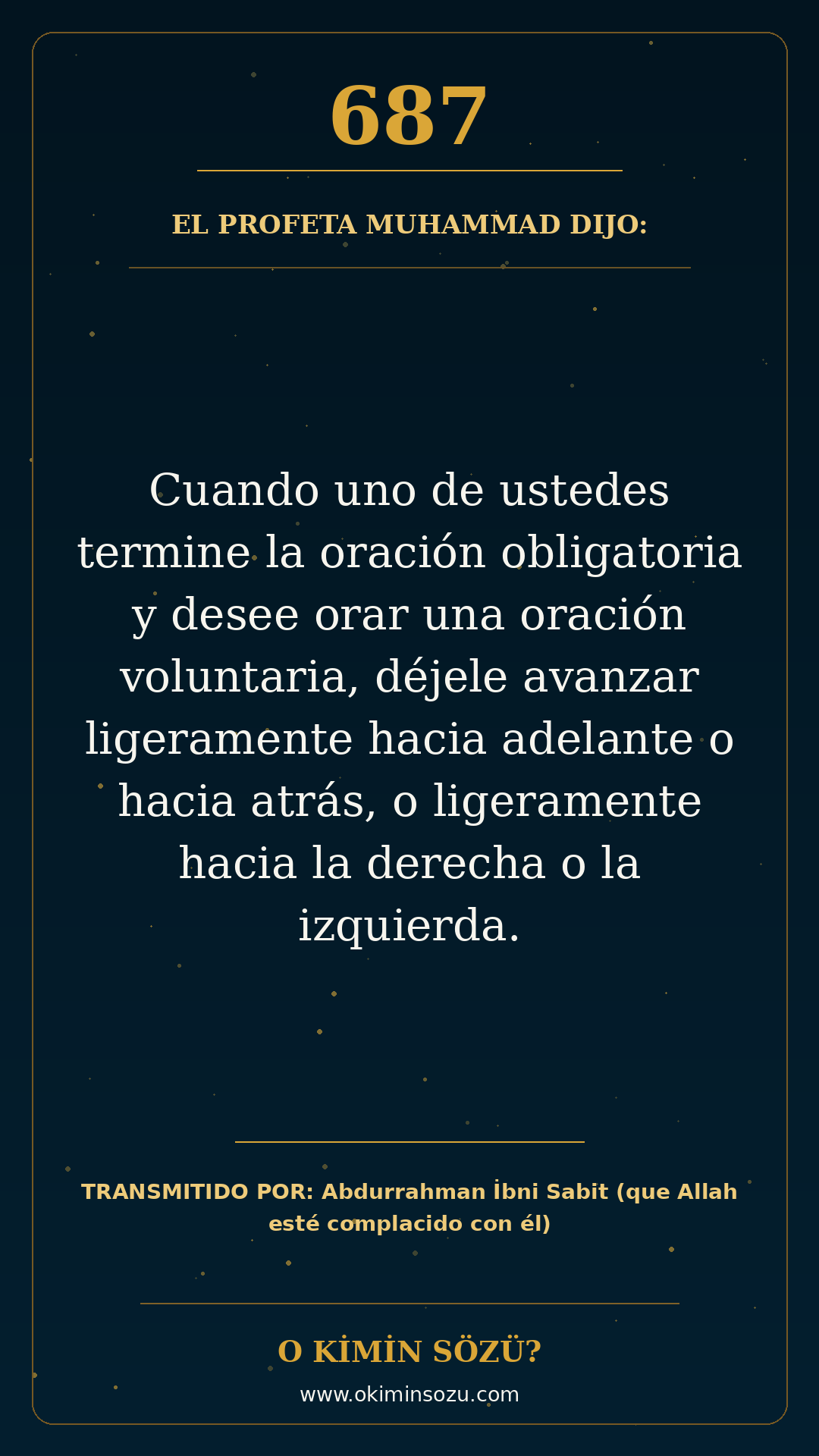hadis 0687 es