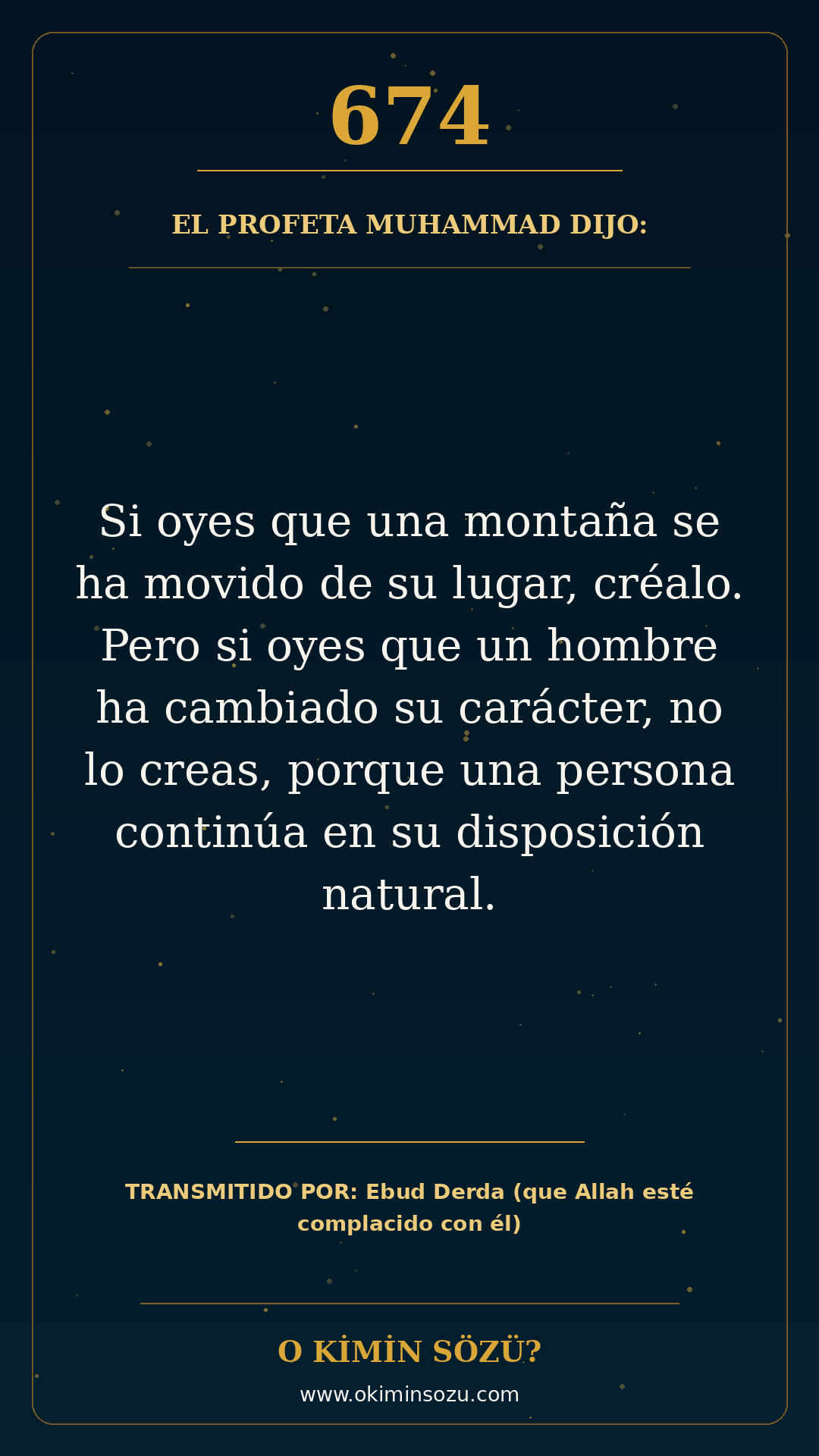hadis 0674 es