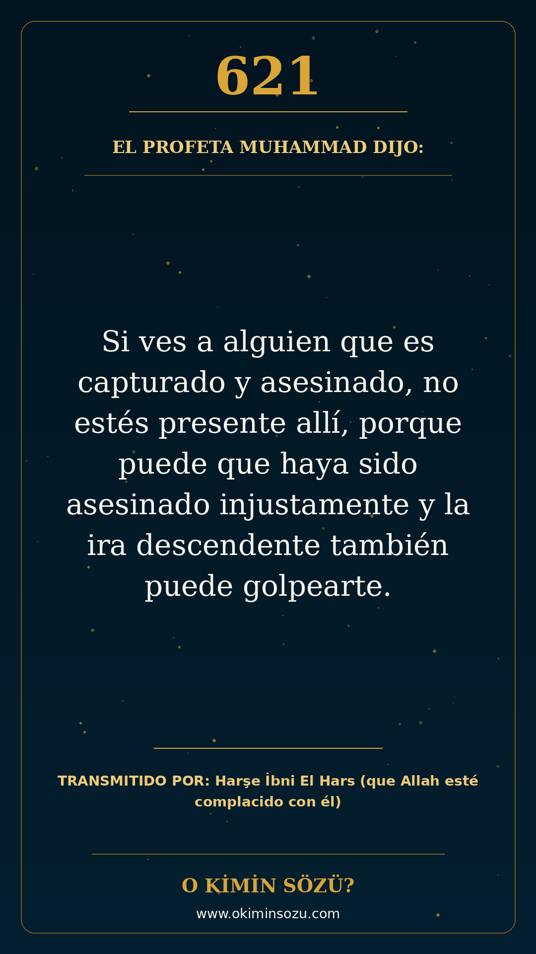 hadis 0621 es