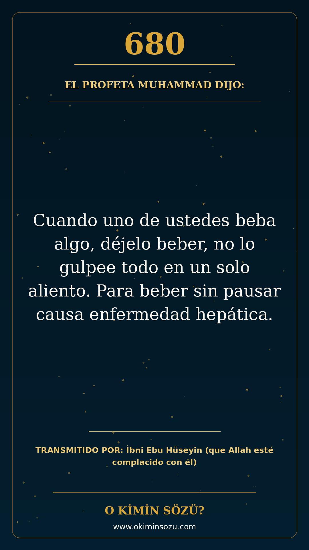 hadis 0680 es