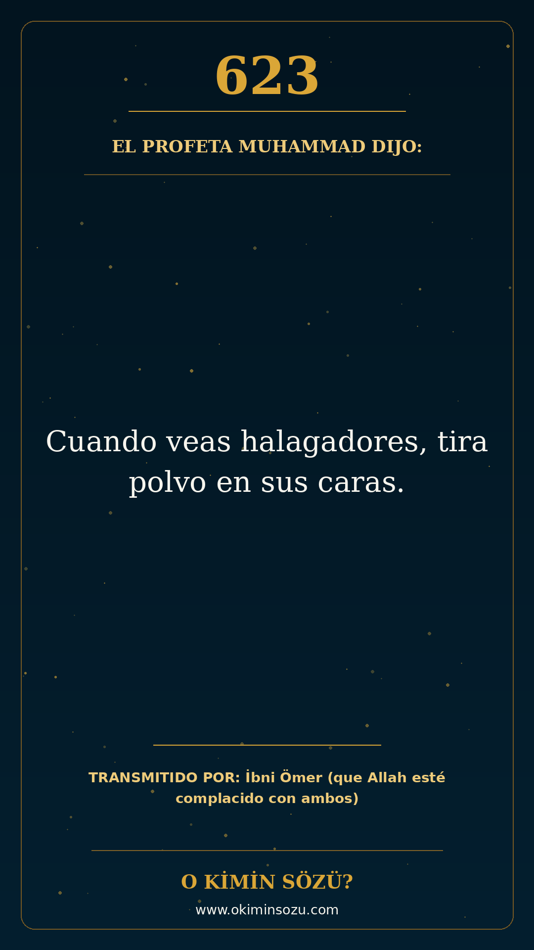 hadis 0623 es