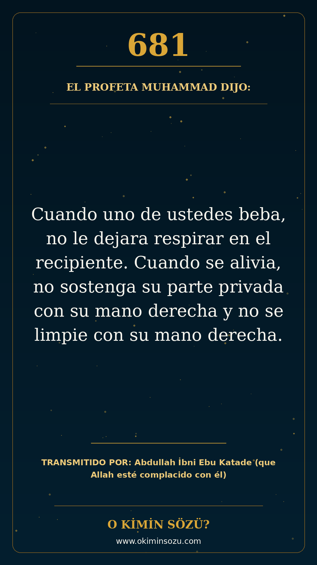 hadis 0681 es