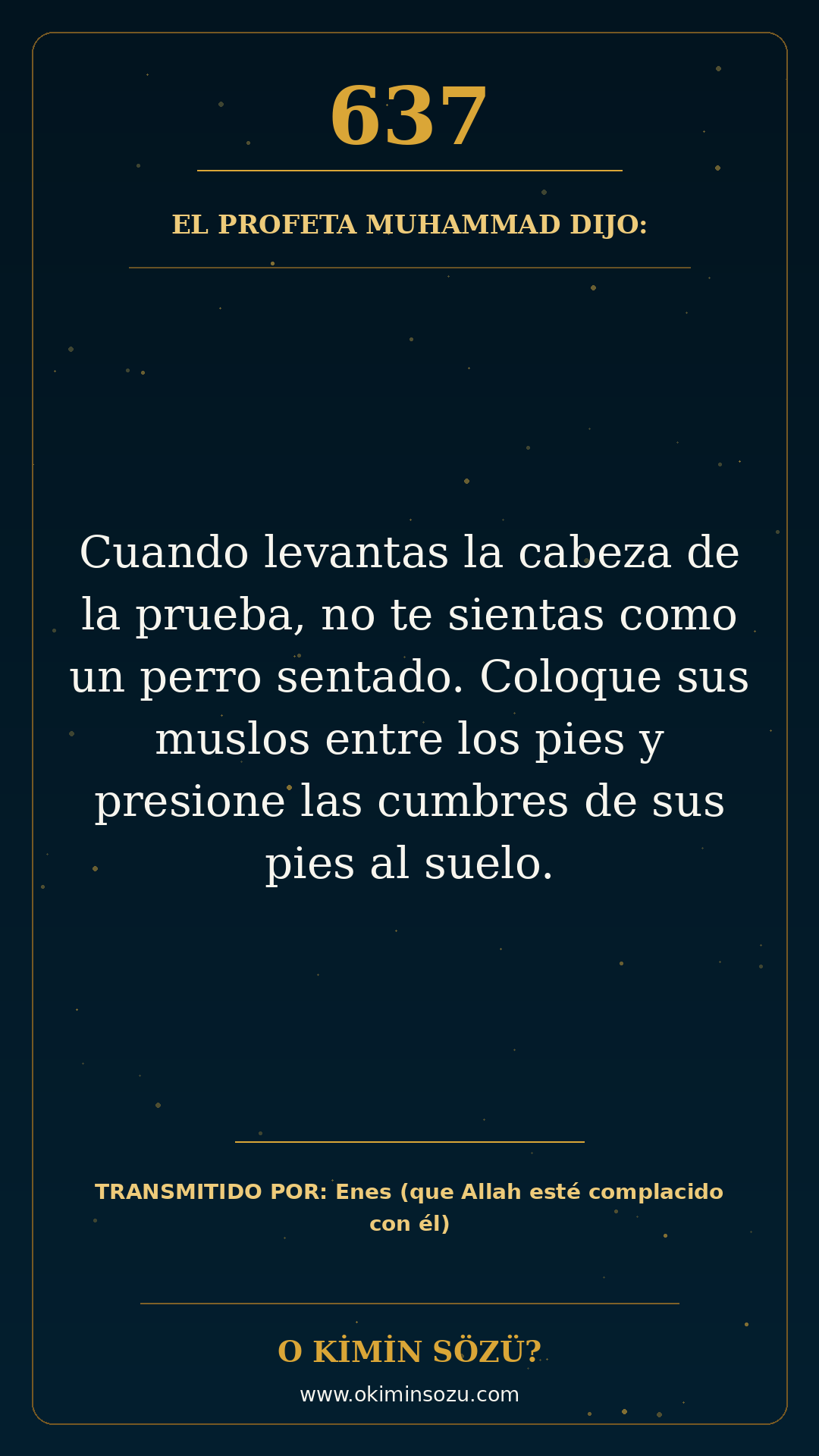 hadis 0637 es