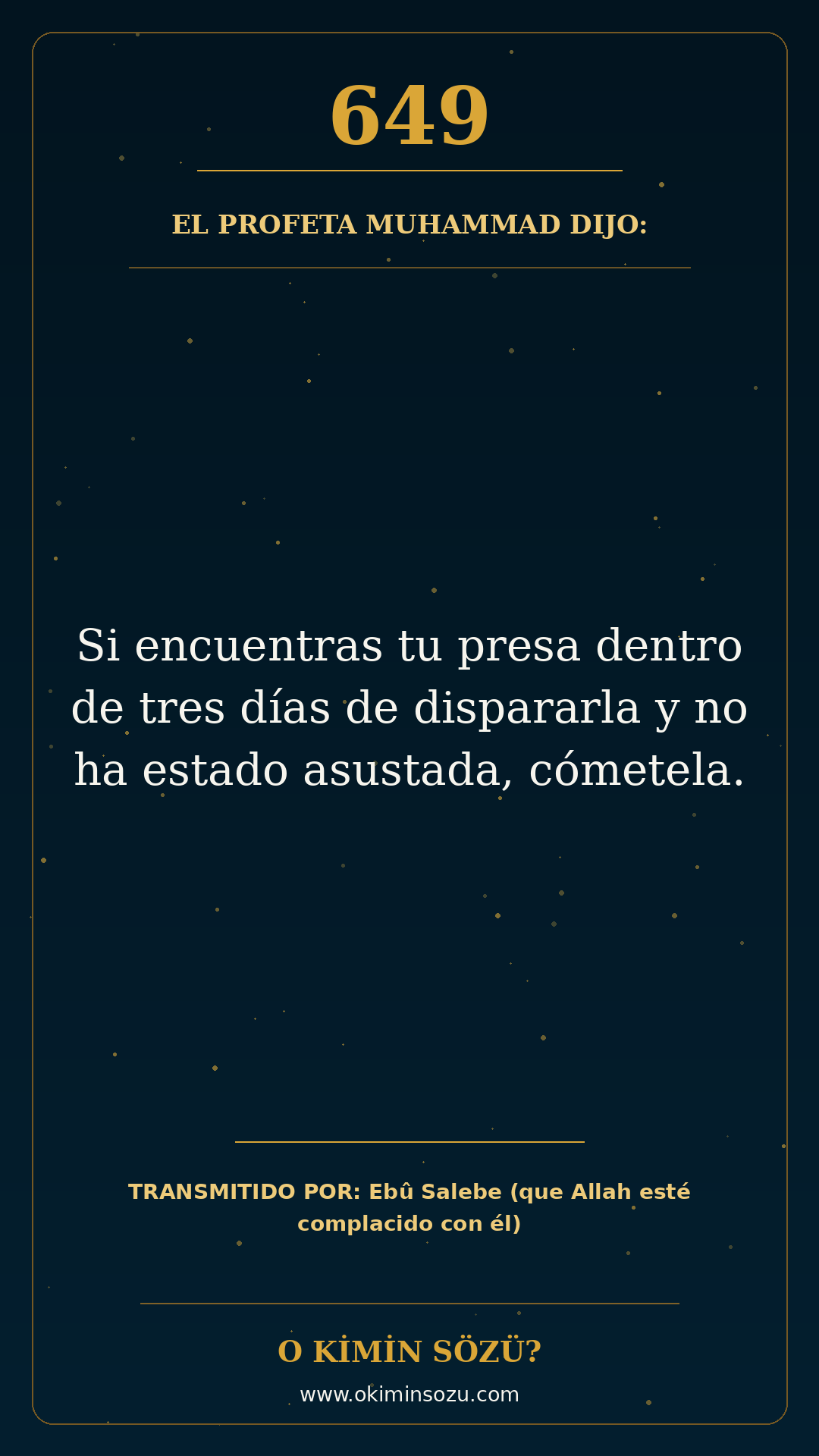 hadis 0649 es