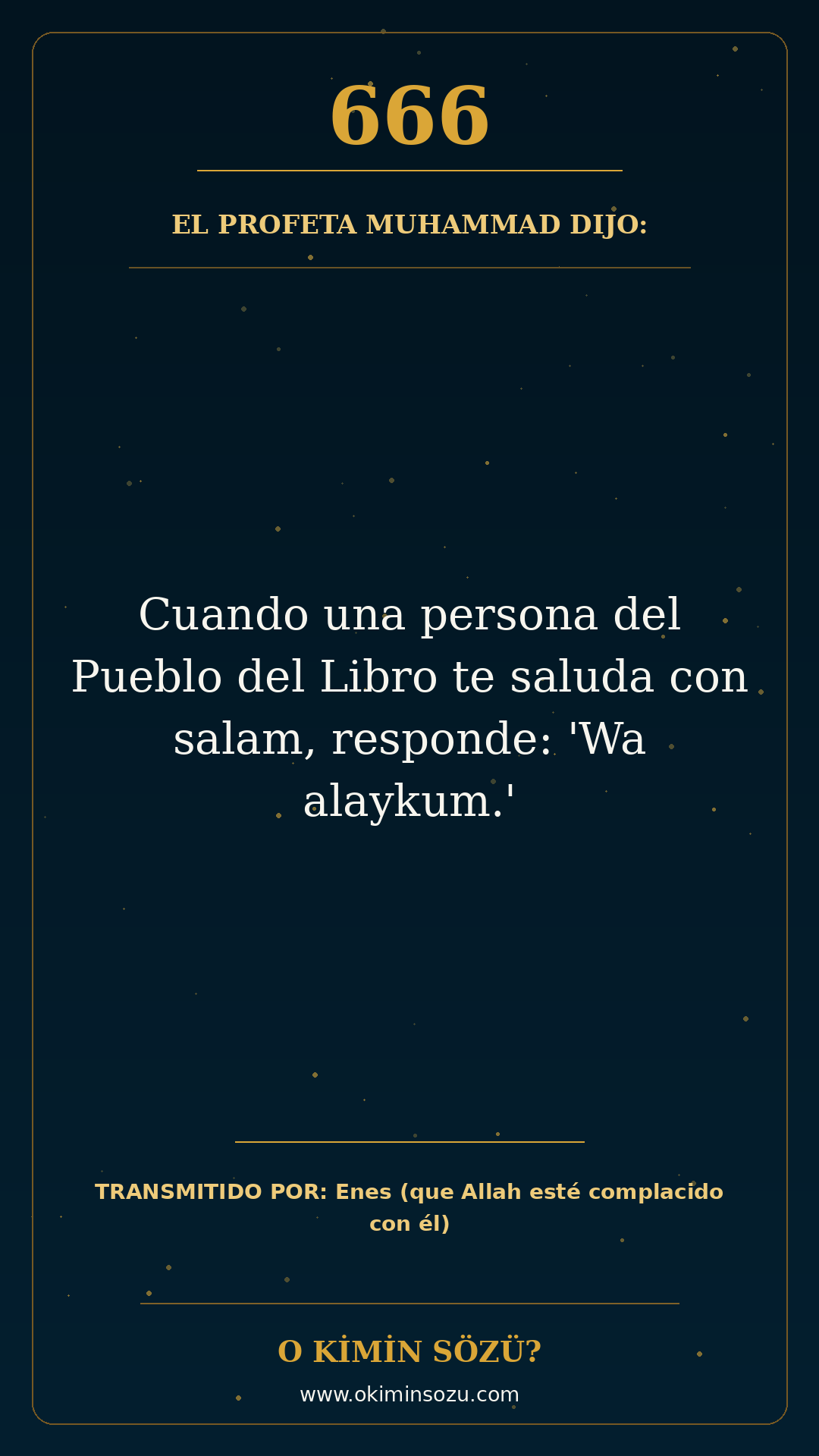 hadis 0666 es