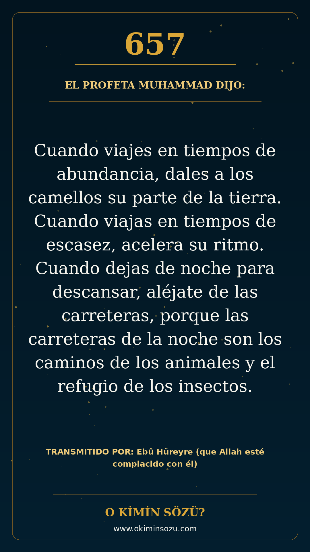 hadis 0657 es
