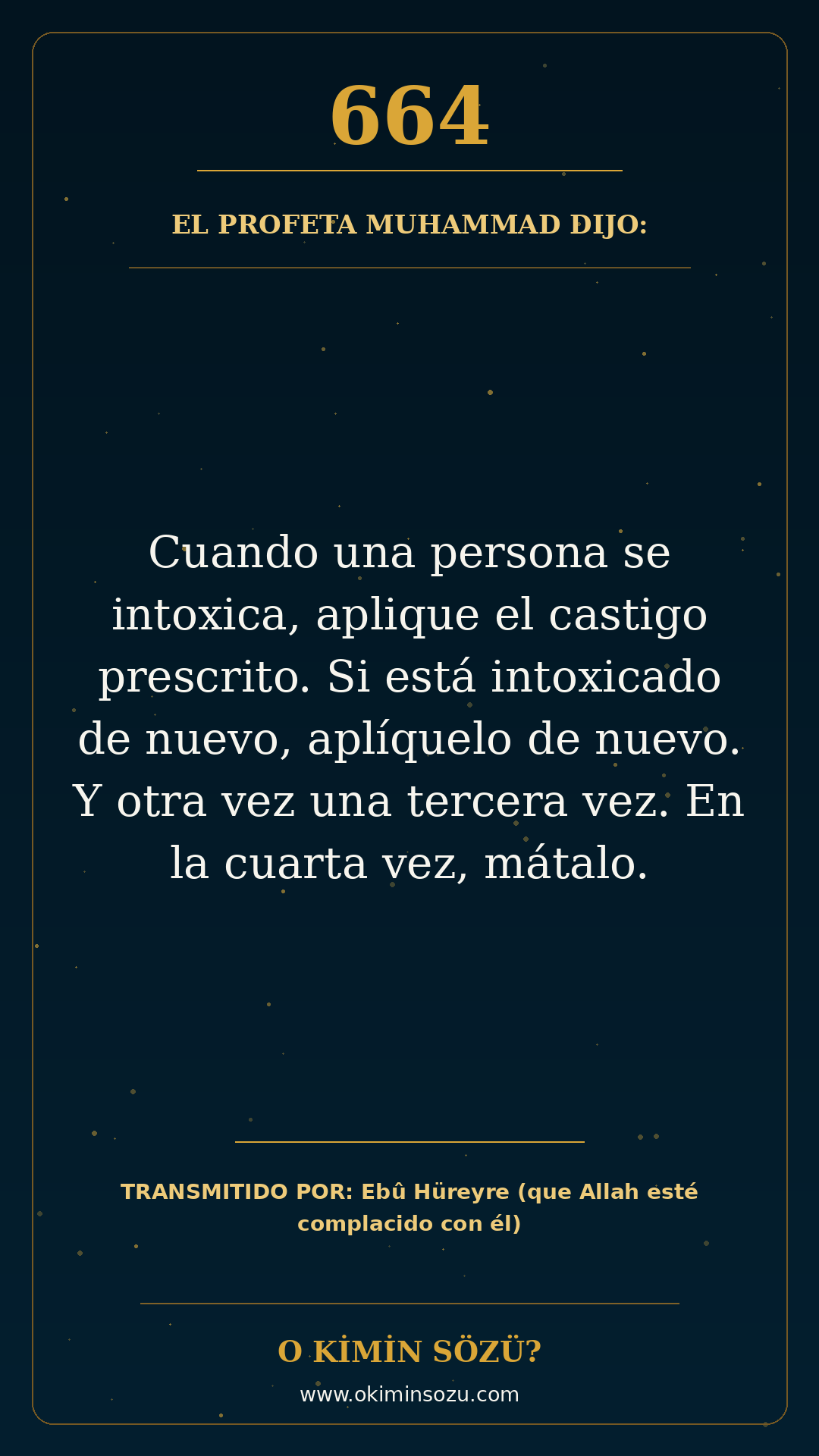hadis 0664 es