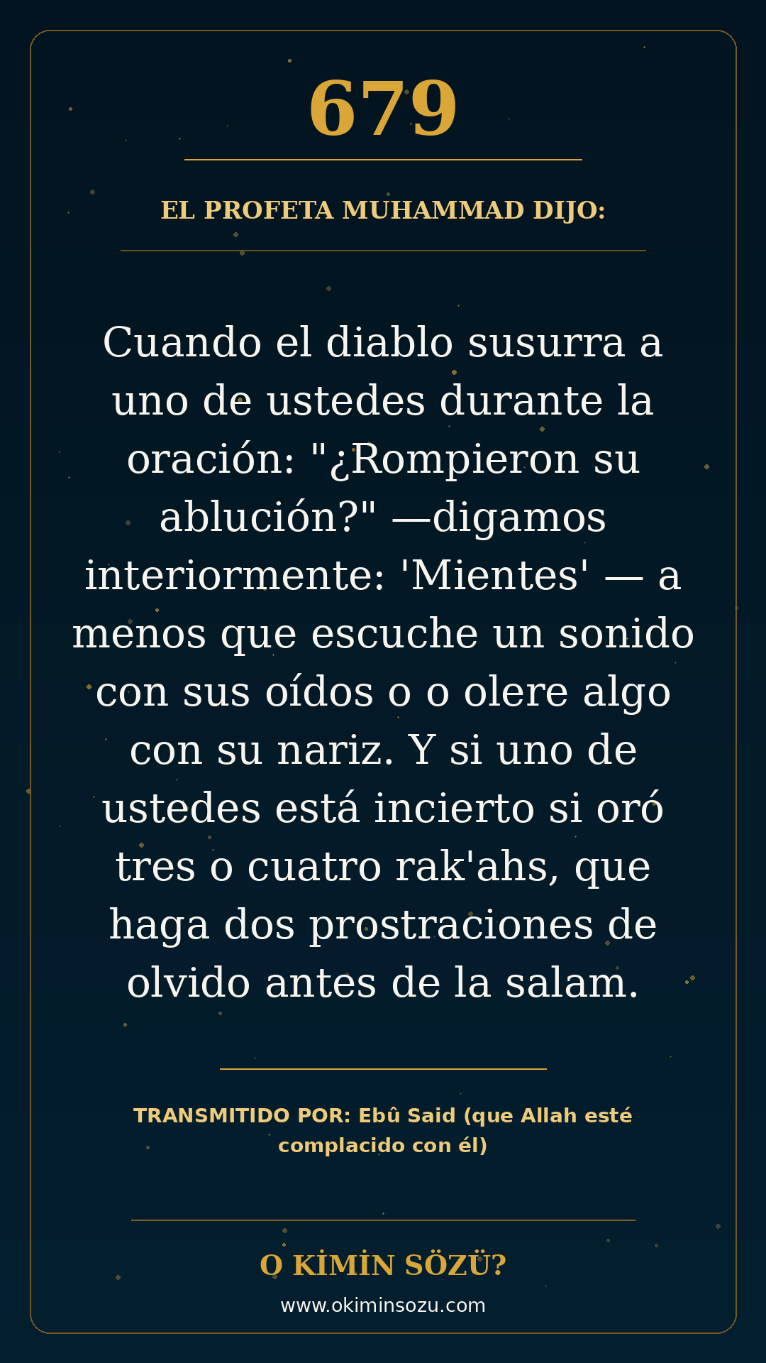 hadis 0679 es
