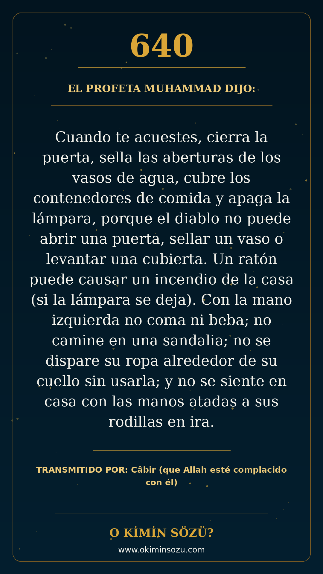 hadis 0640 es