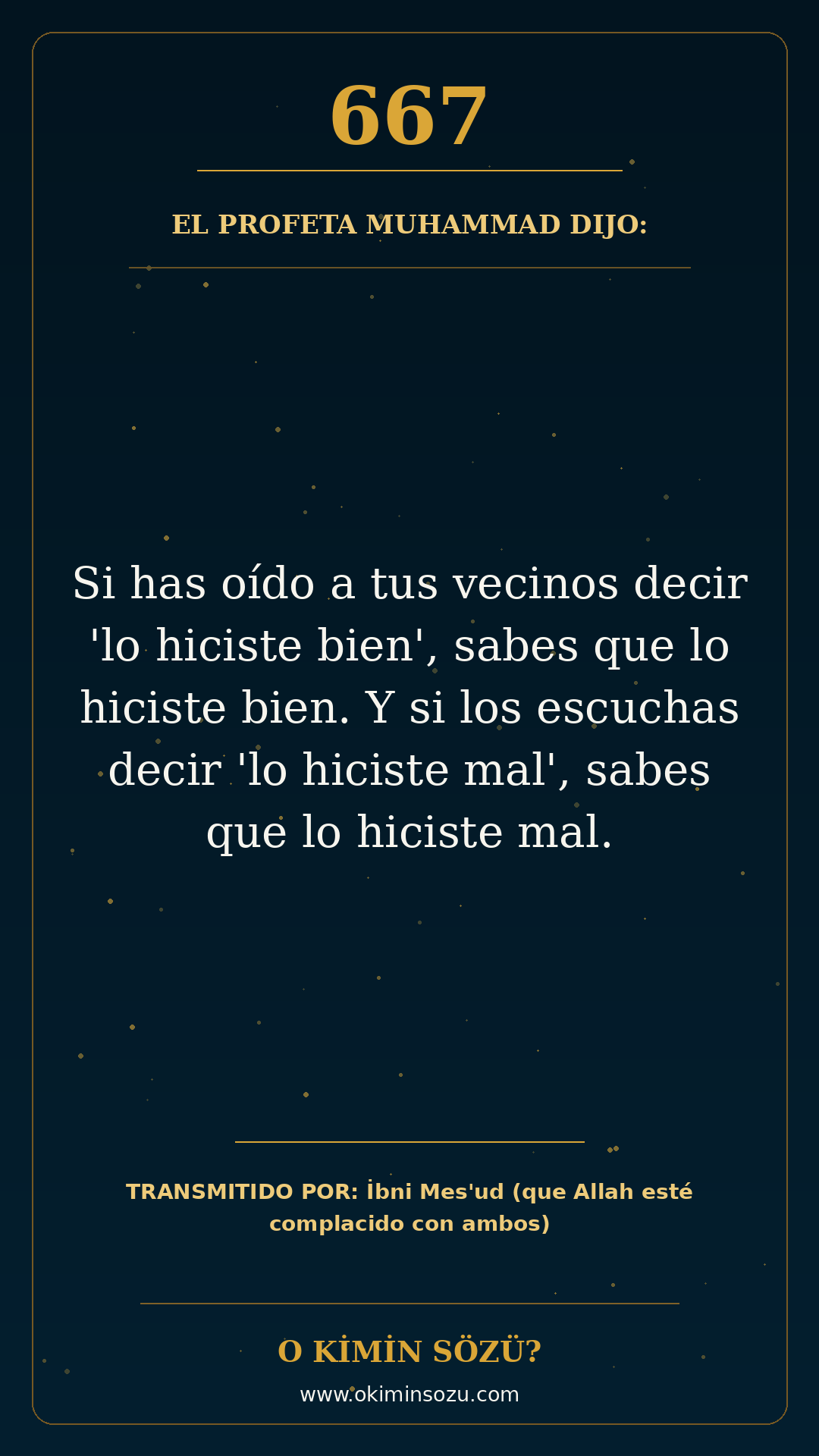 hadis 0667 es