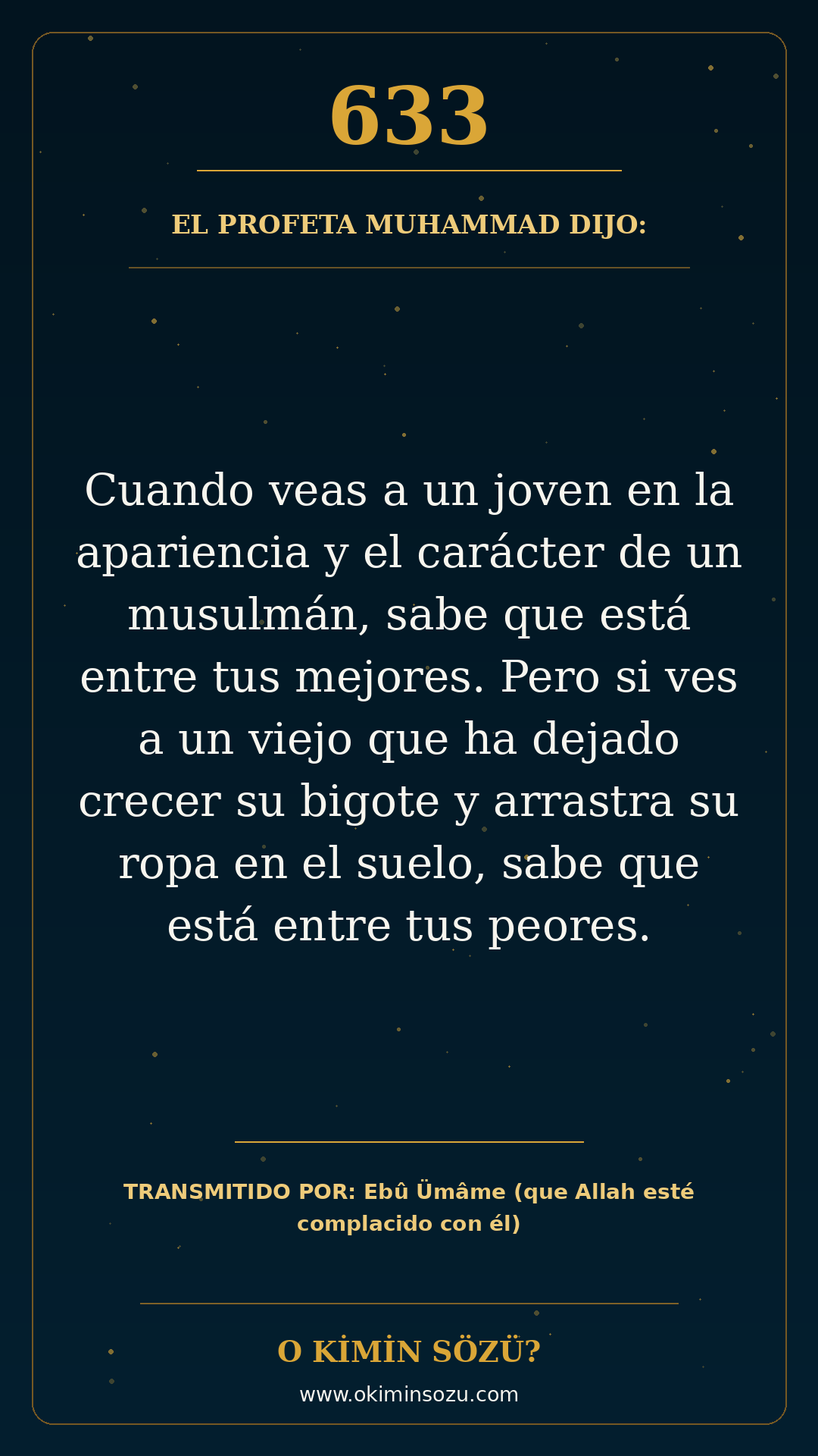 hadis 0633 es