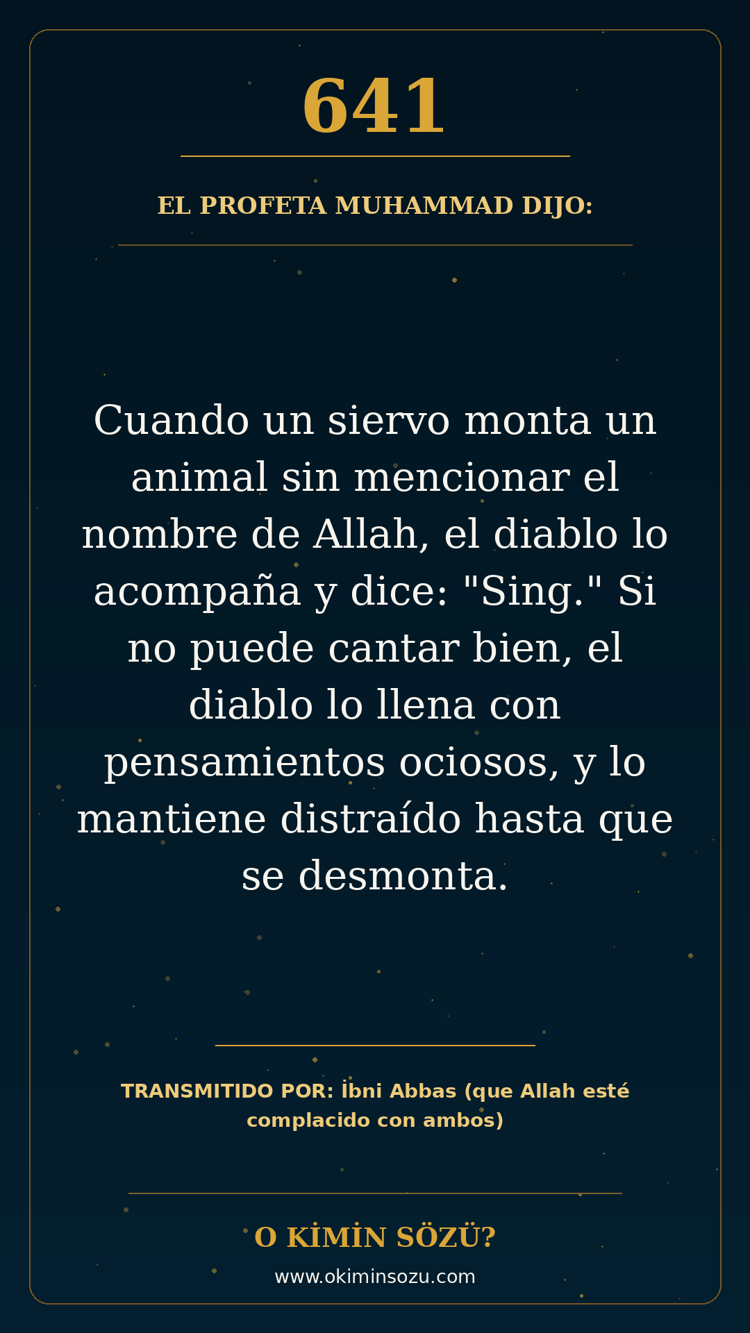 hadis 0641 es