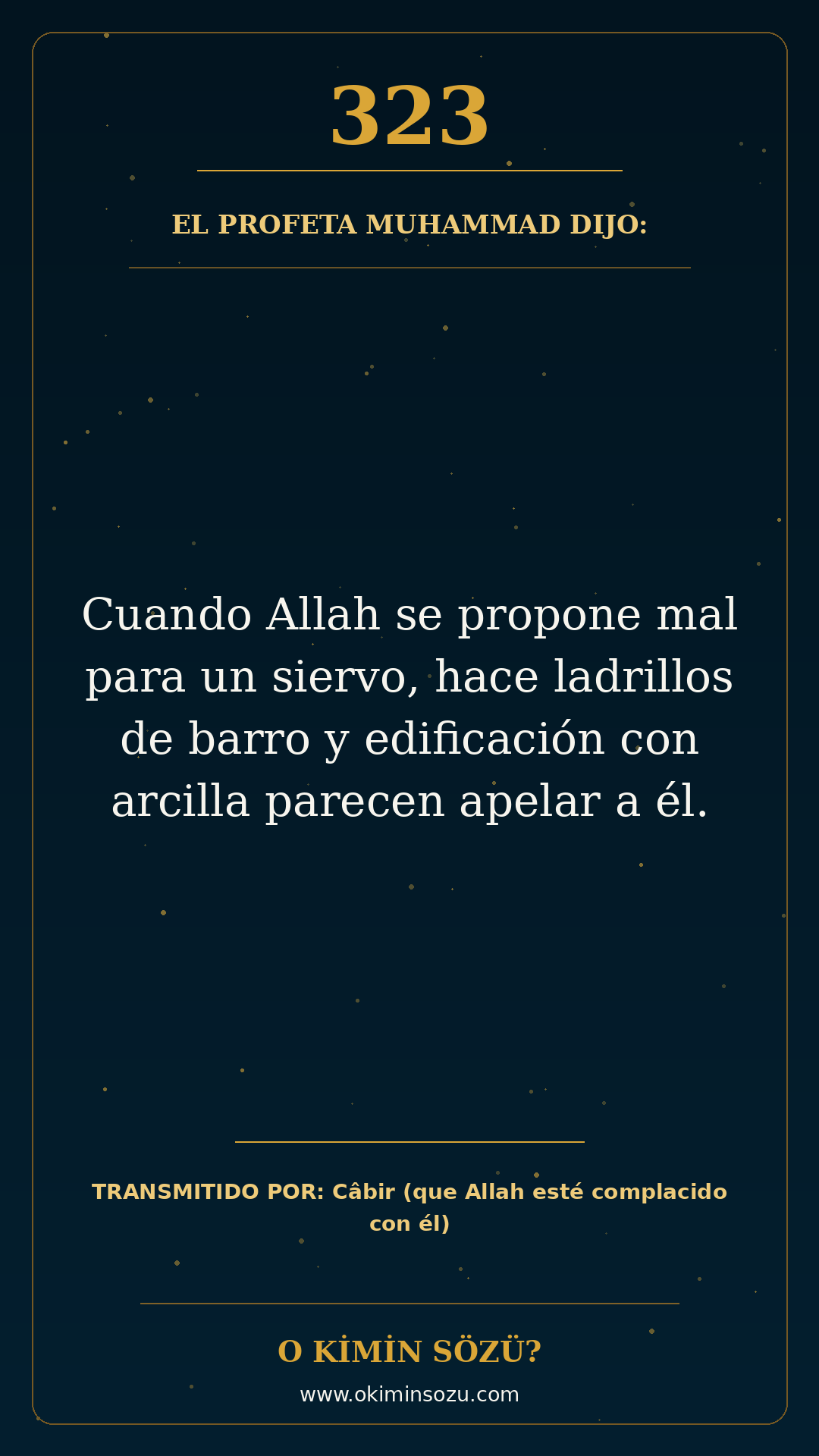 hadis 0323 es
