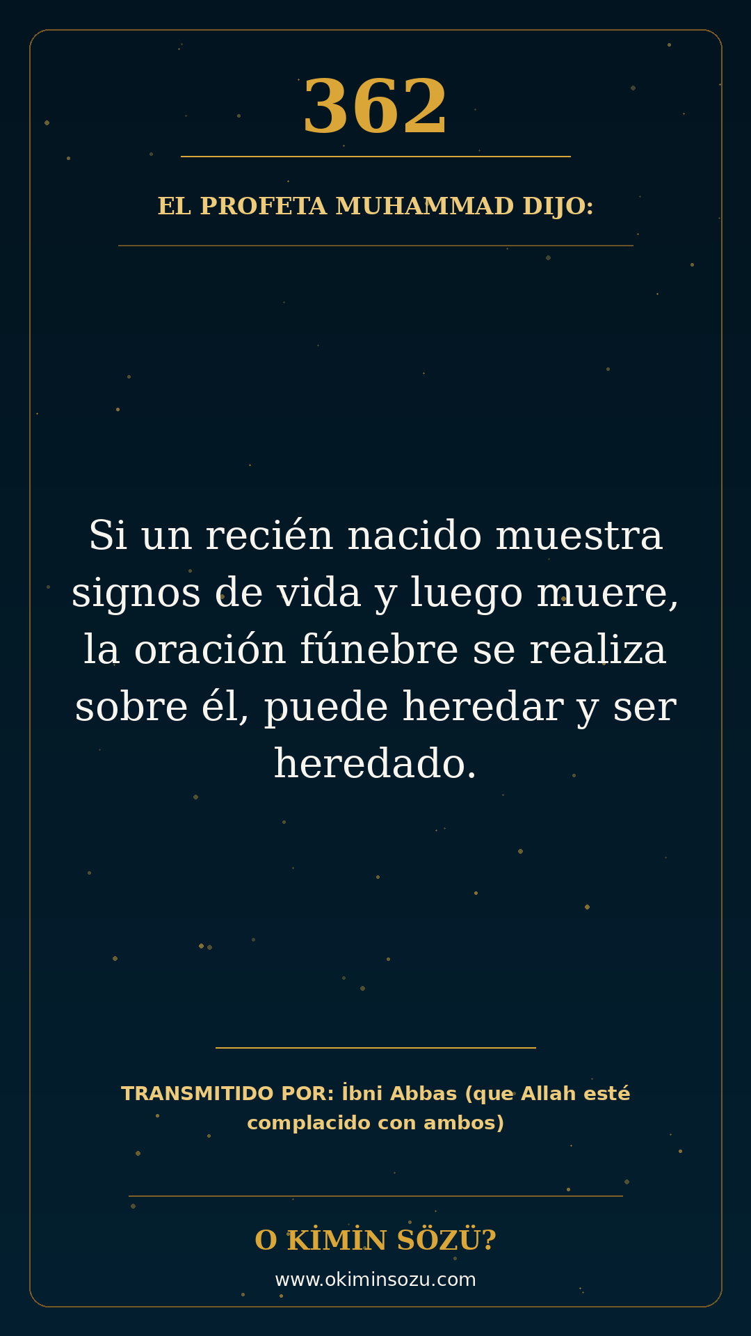 hadis 0362 es