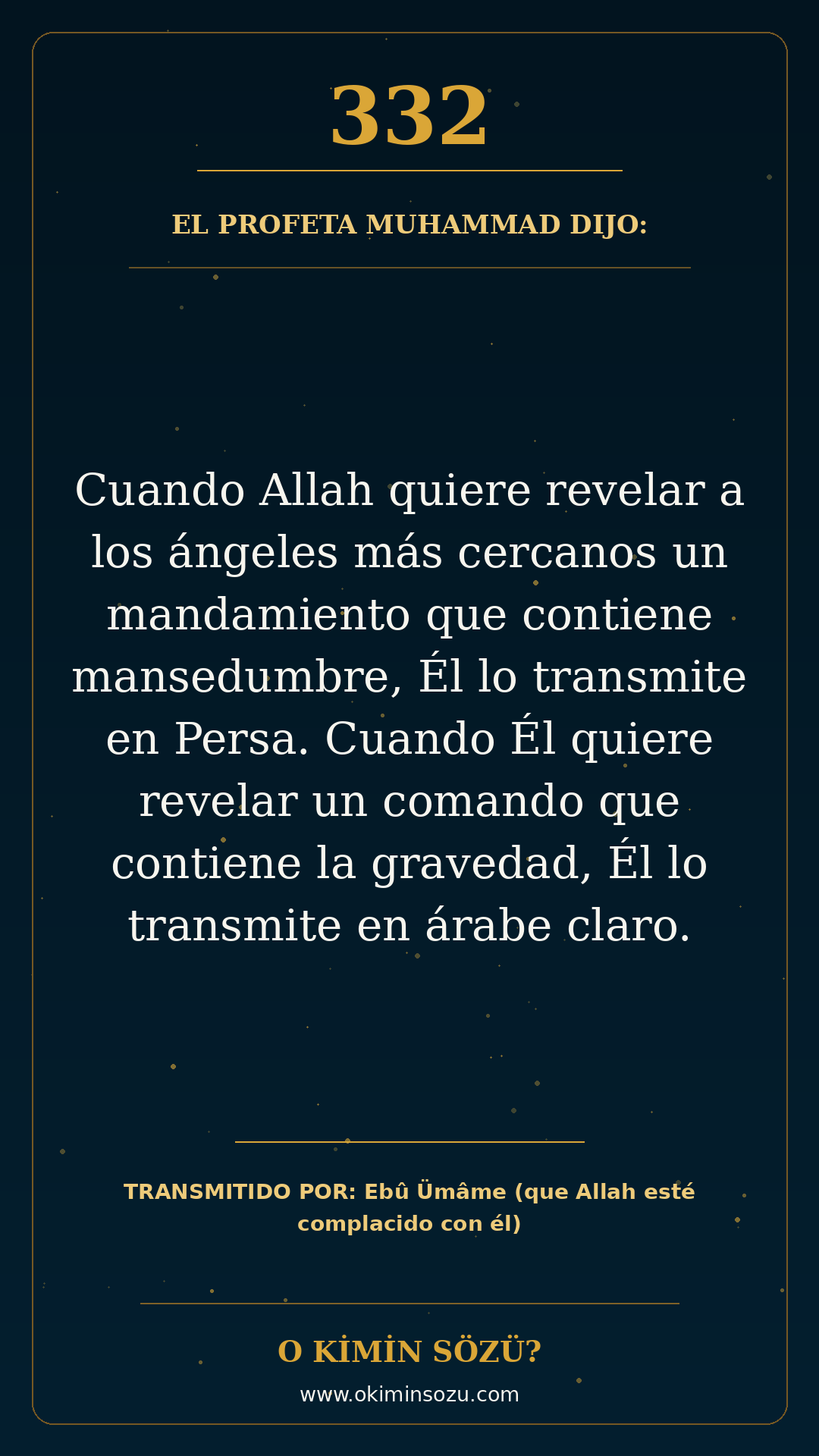 hadis 0332 es