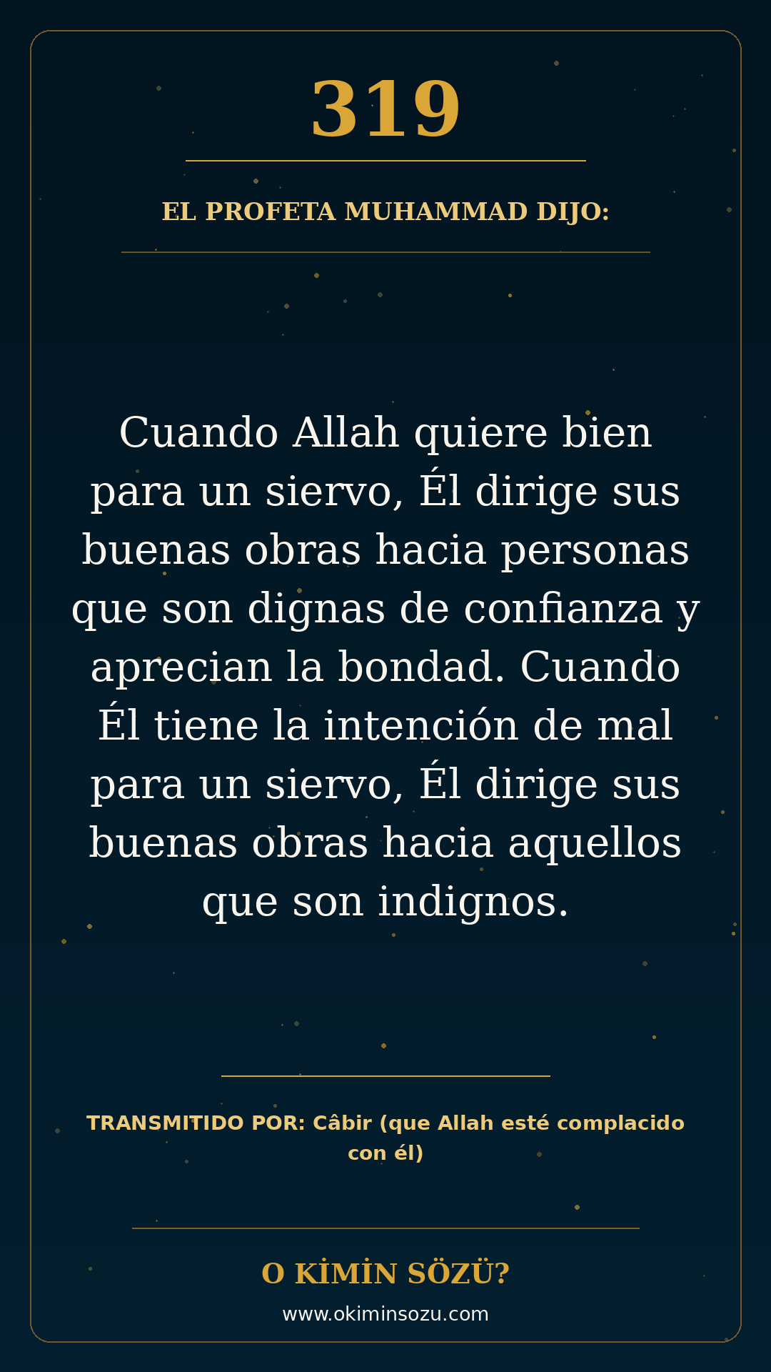 hadis 0319 es
