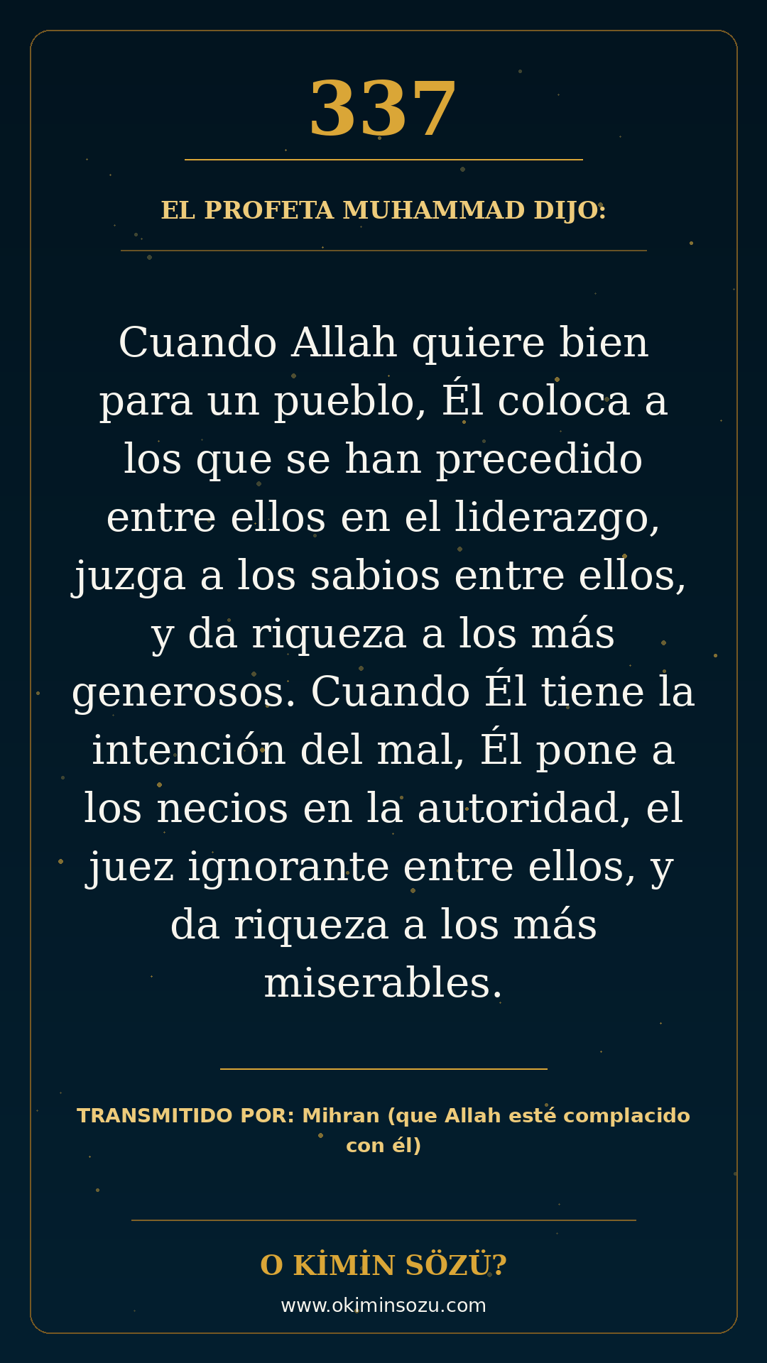 hadis 0337 es
