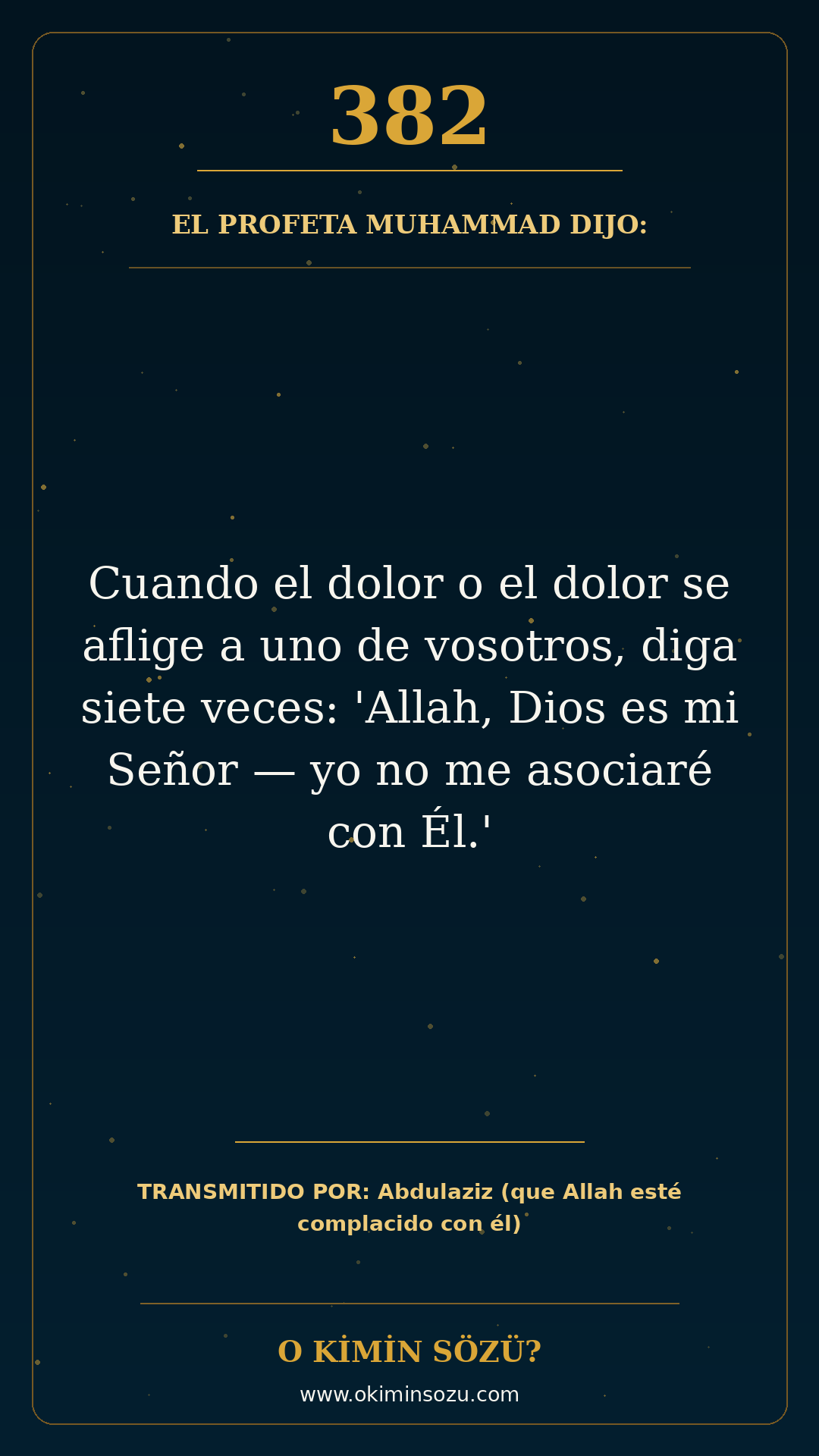 hadis 0382 es