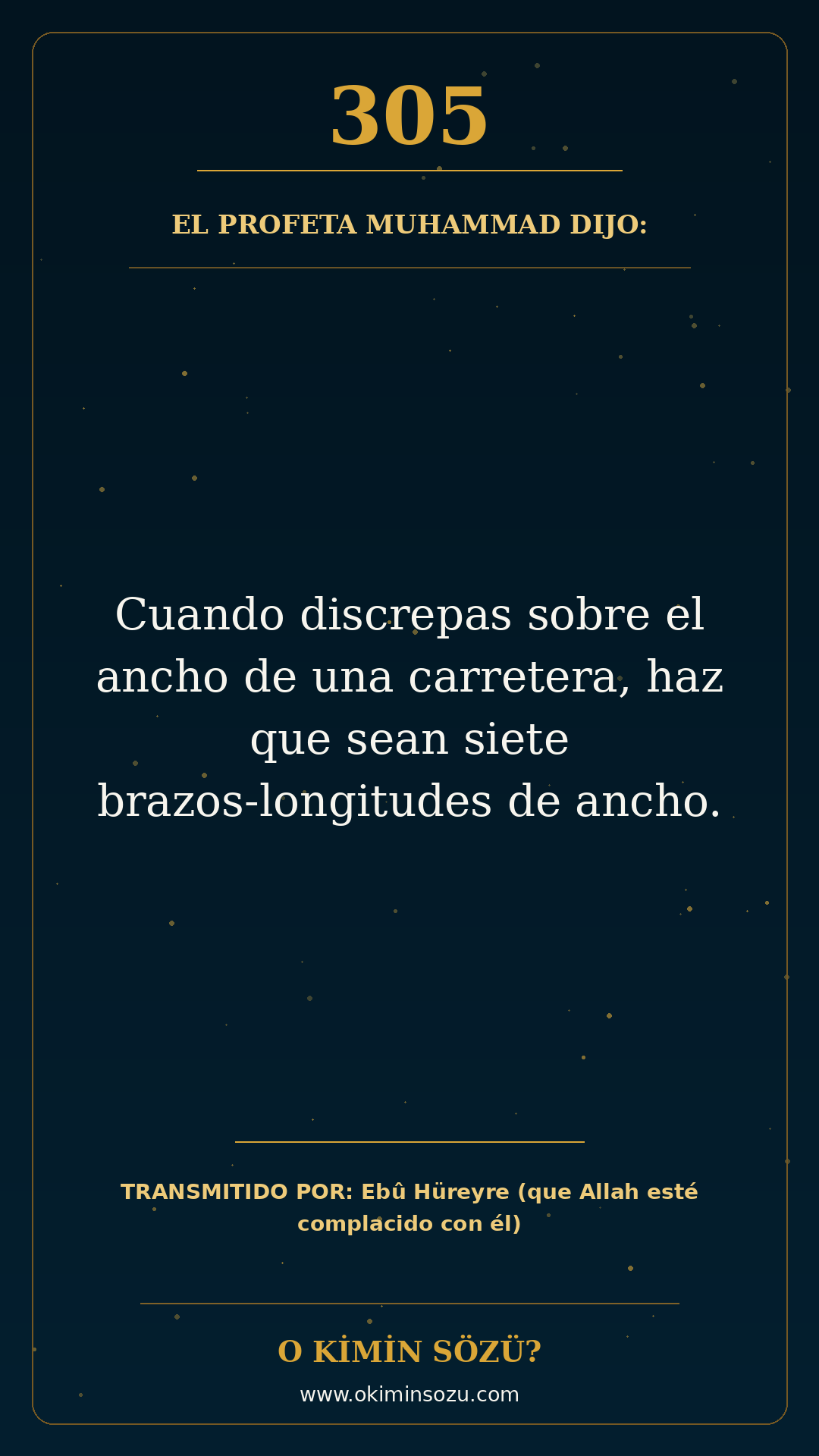 hadis 0305 es