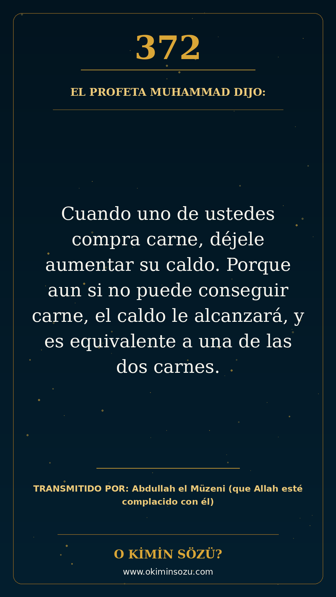 hadis 0372 es