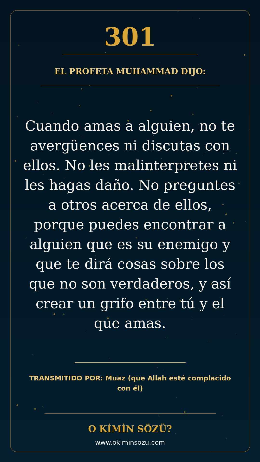 hadis 0301 es