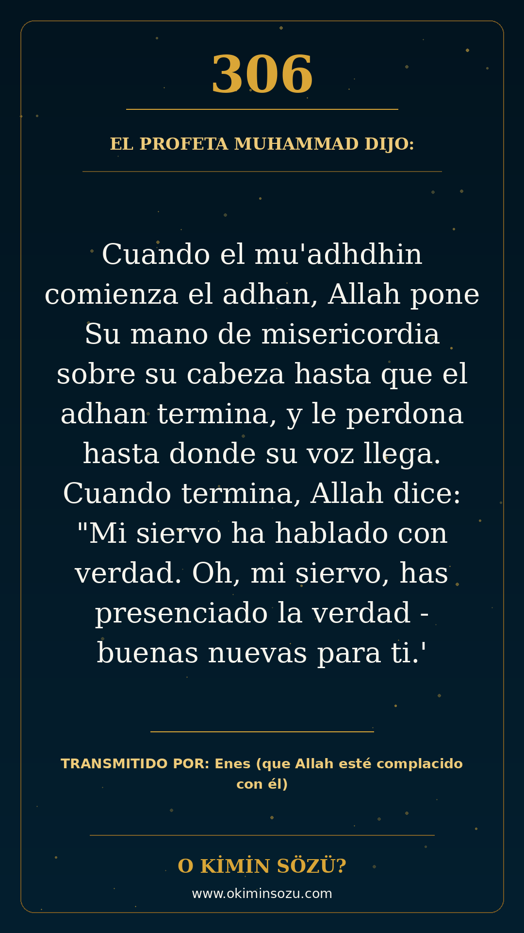 hadis 0306 es