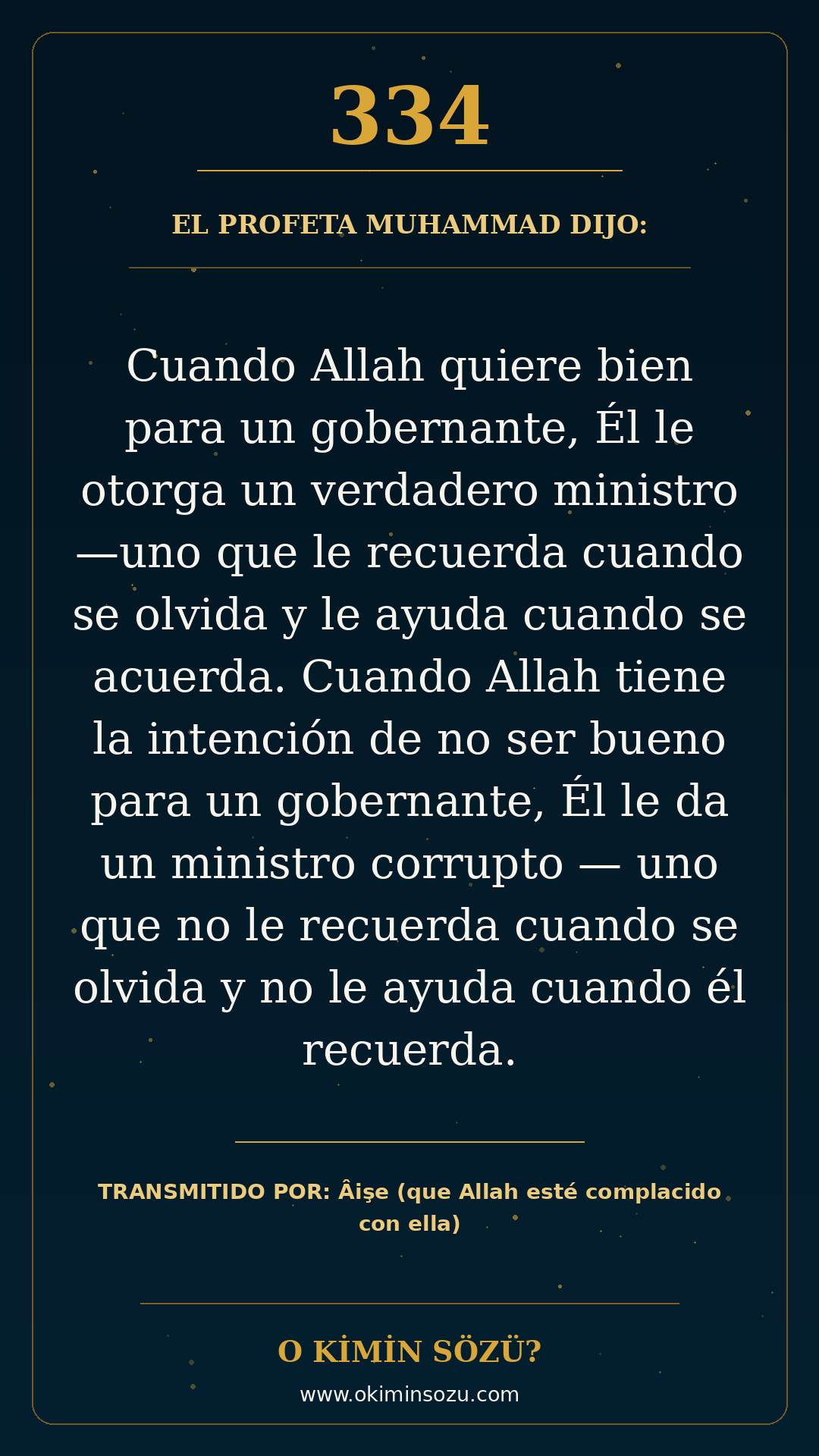 hadis 0334 es