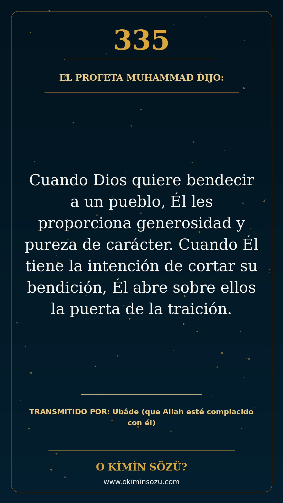 hadis 0335 es